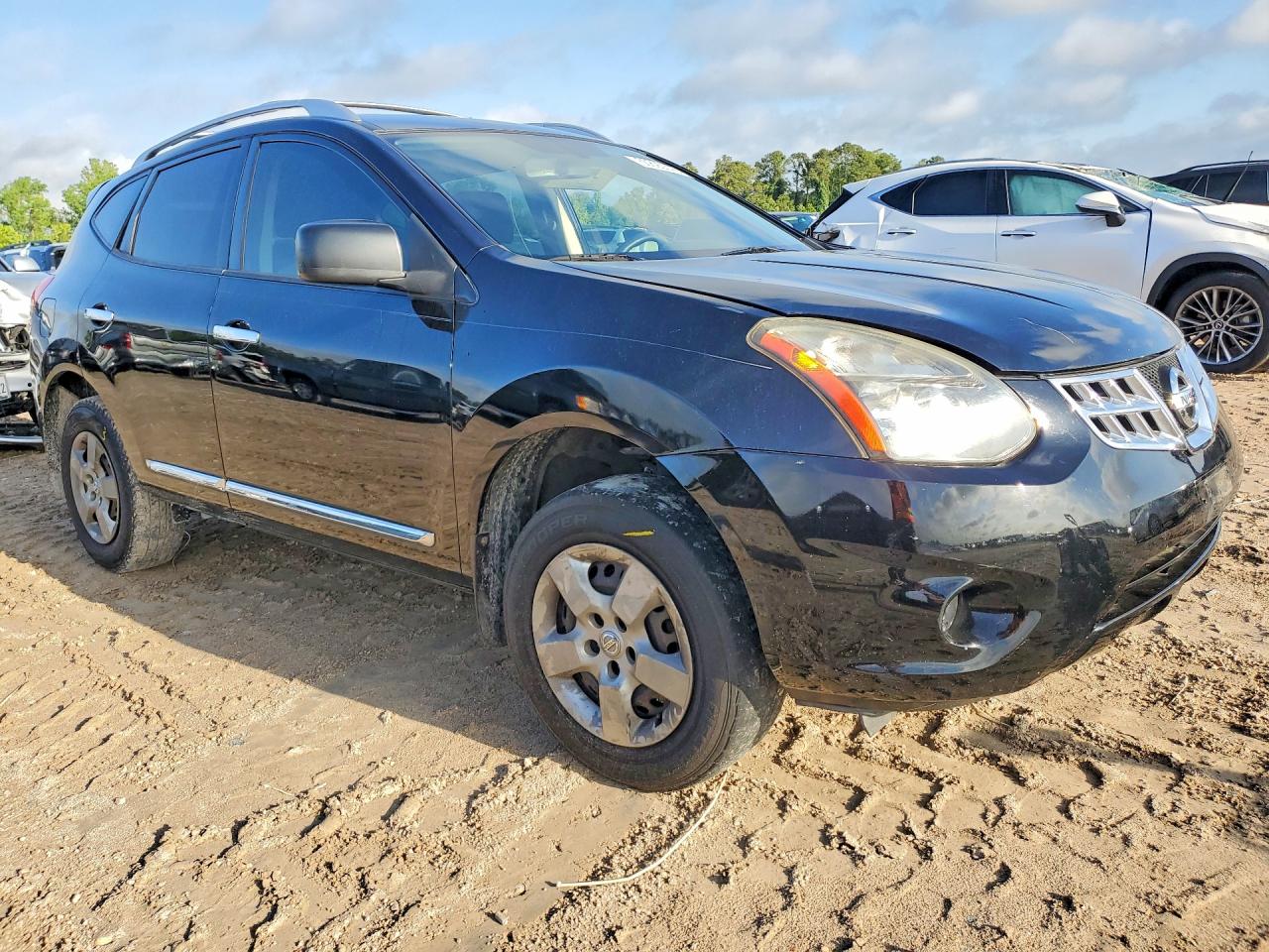 2015 Nissan Rogue Select S Black vin: JN8AS5MTXFW663912