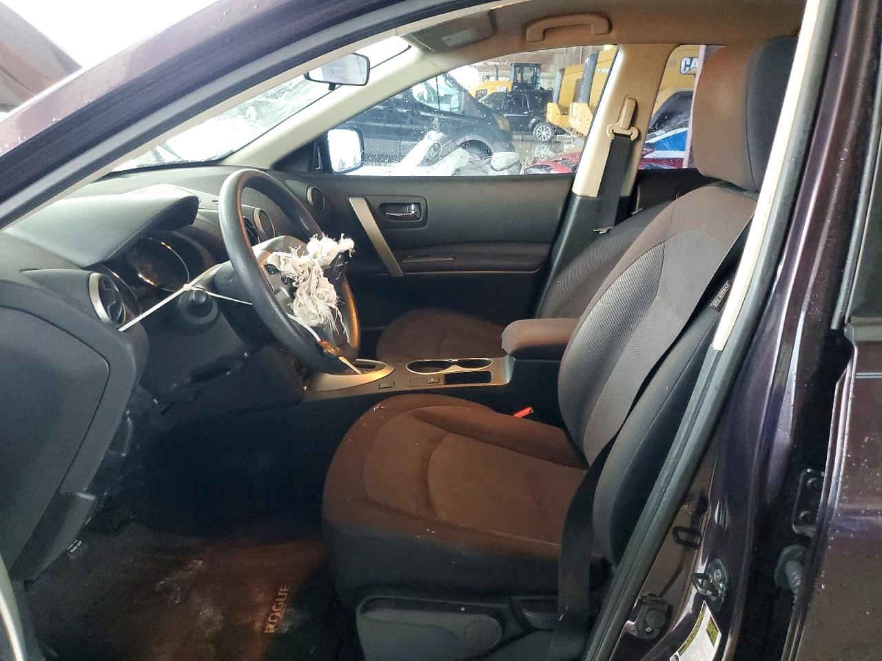 2015 Nissan Rogue Select S Burgundy vin: JN8AS5MTXFW674022