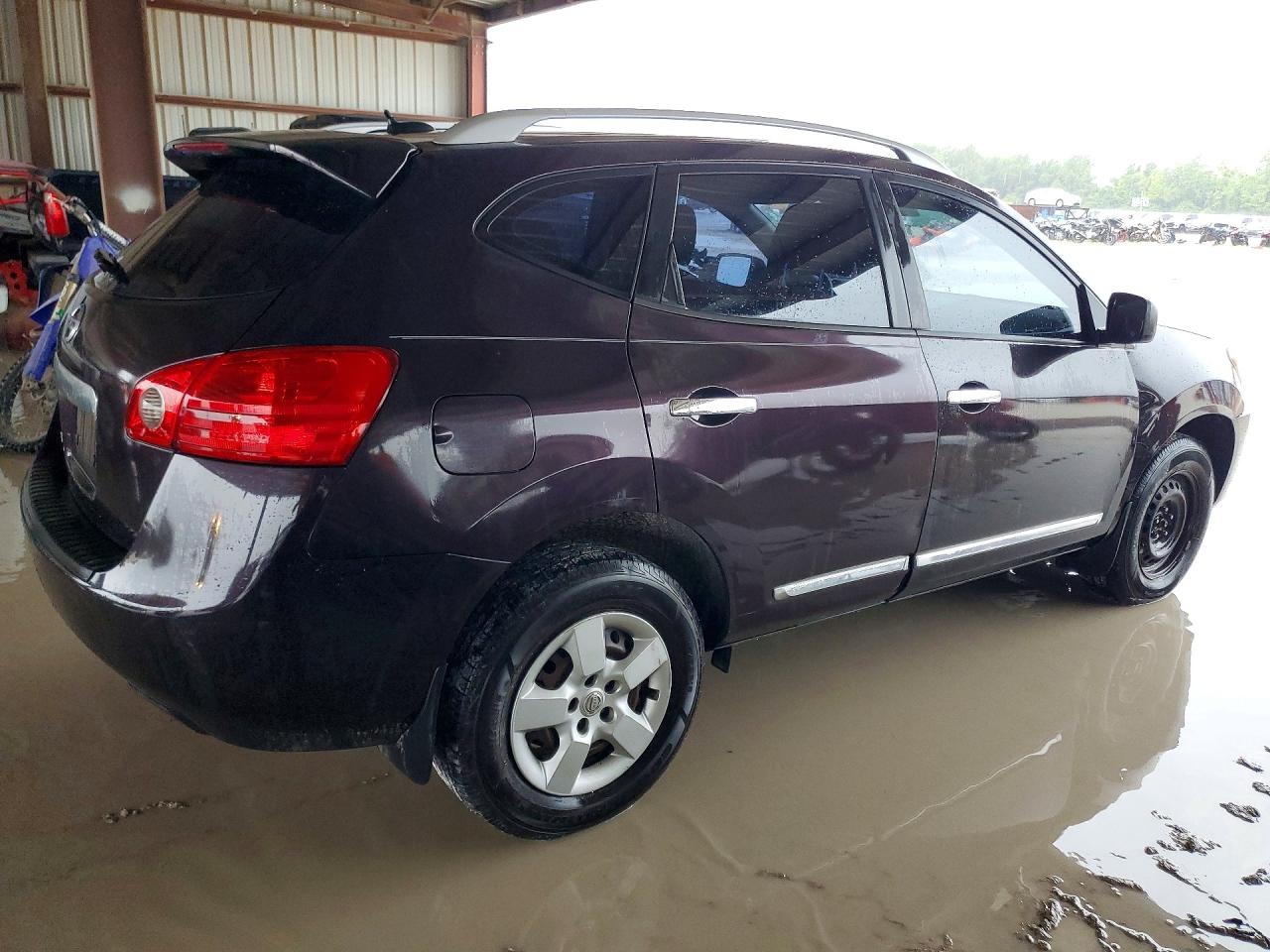 2015 Nissan Rogue Select S Burgundy vin: JN8AS5MTXFW674022