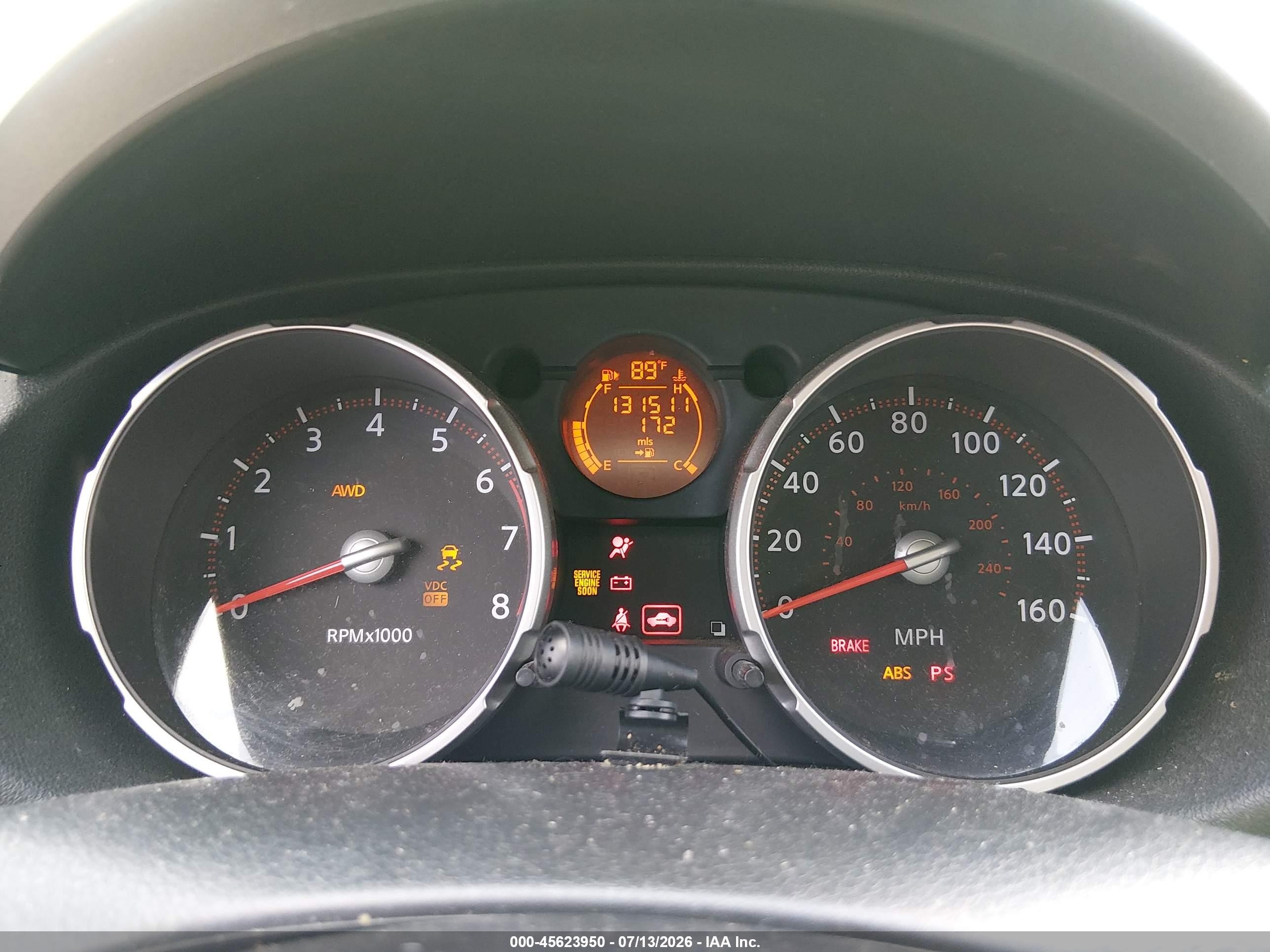 2010 Nissan Rogue Sl Black vin: JN8AS5MV0AW100443