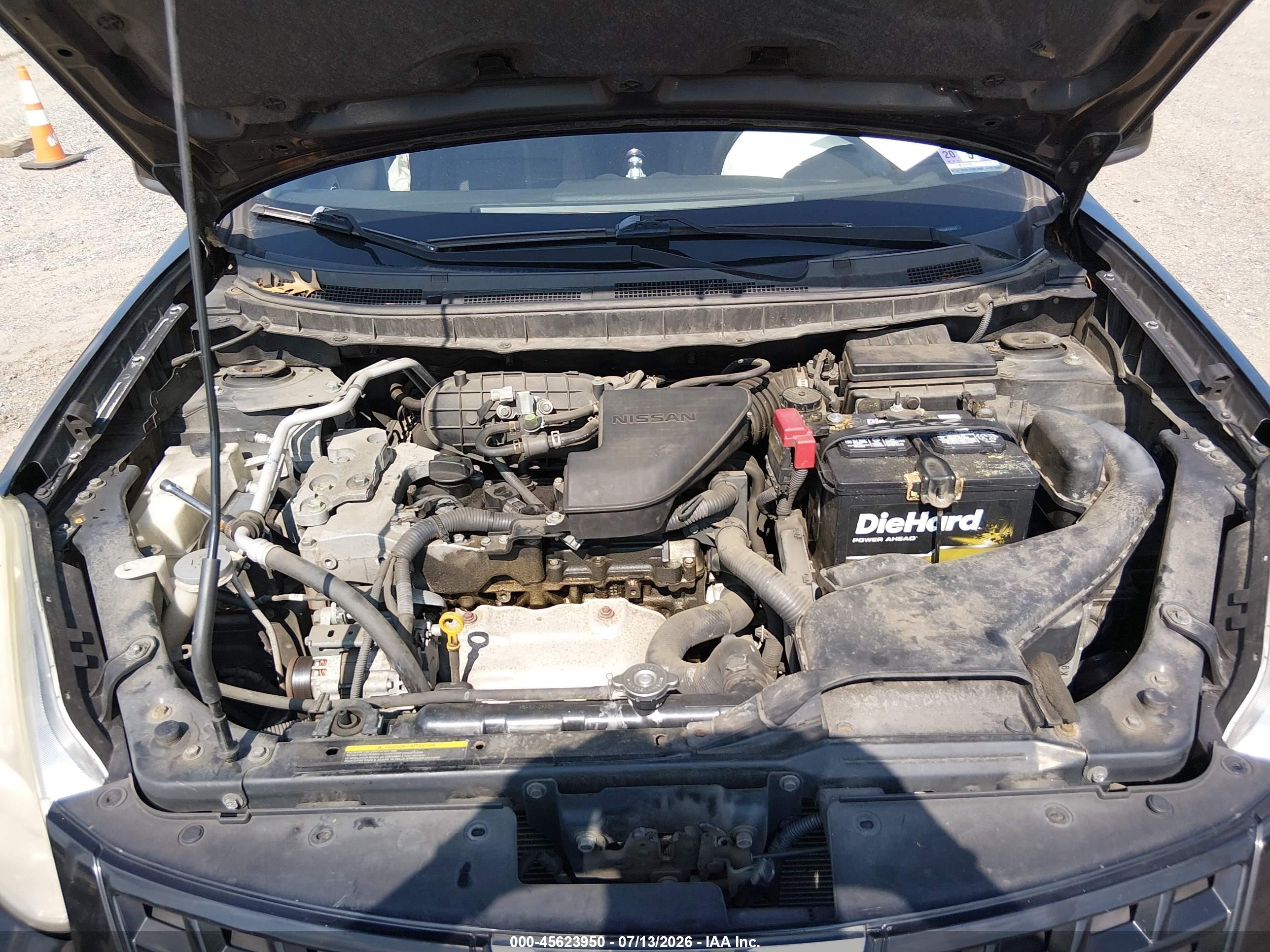 2010 Nissan Rogue Sl Black vin: JN8AS5MV0AW100443