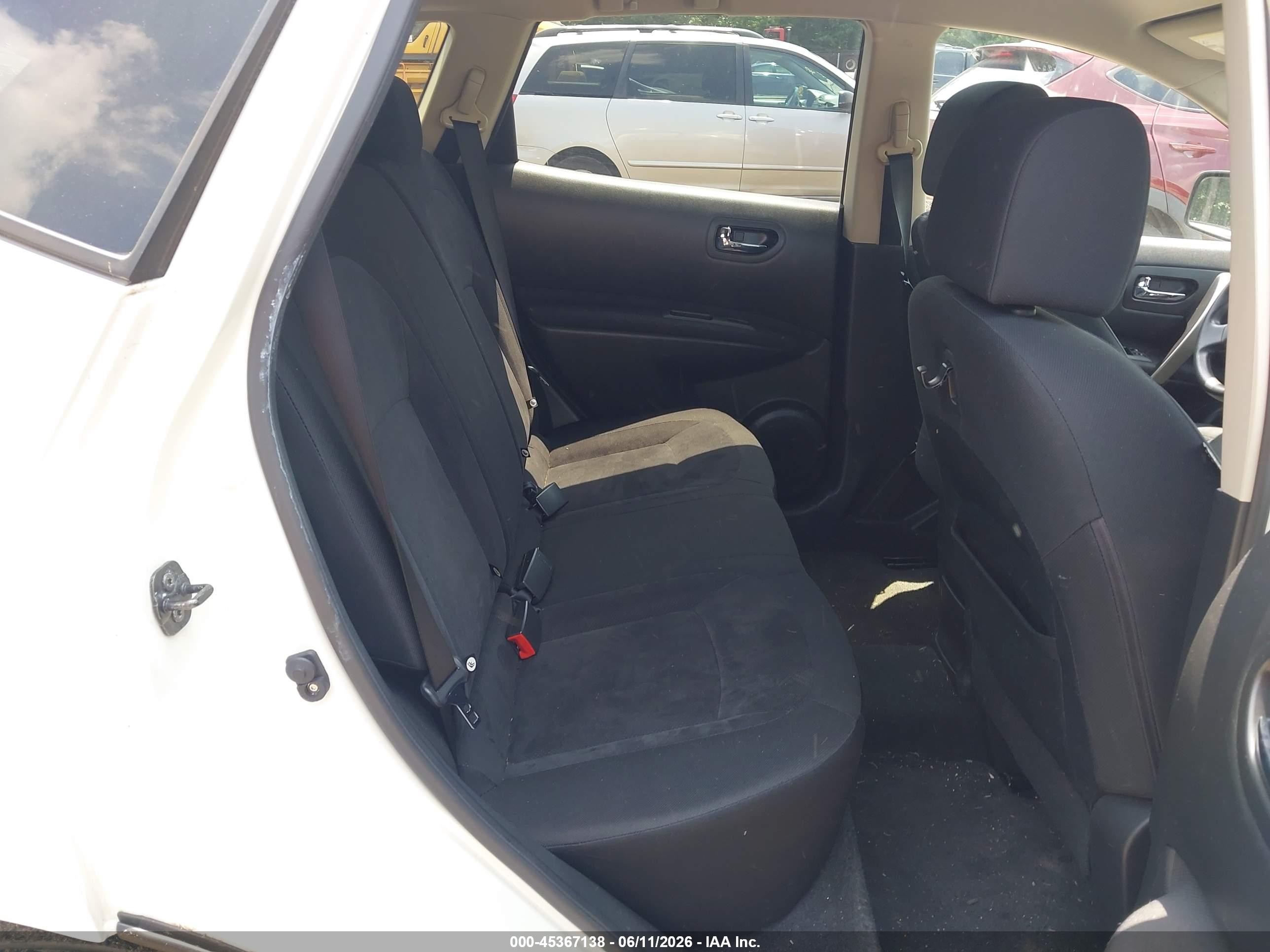2010 Nissan Rogue S White vin: JN8AS5MV0AW101804