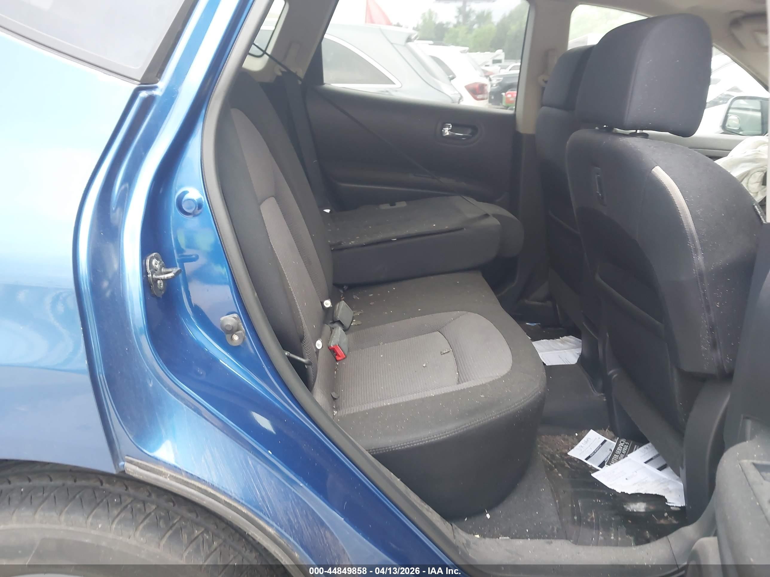 2010 Nissan Rogue Sl Blue vin: JN8AS5MV0AW107764