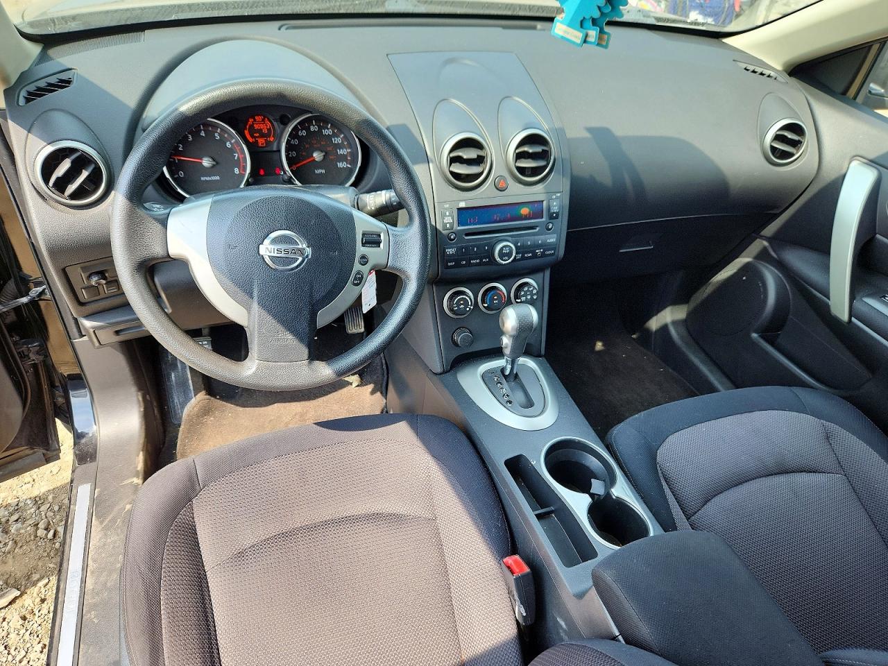 2010 Nissan Rogue S Black vin: JN8AS5MV0AW125925