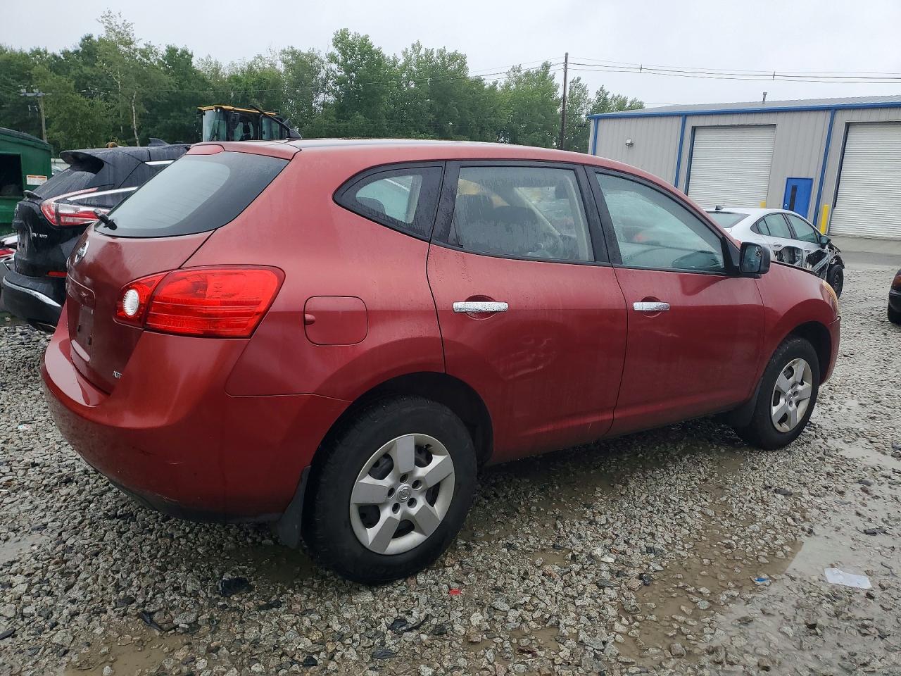 2010 Nissan Rogue S Красный vin: JN8AS5MV0AW127819
