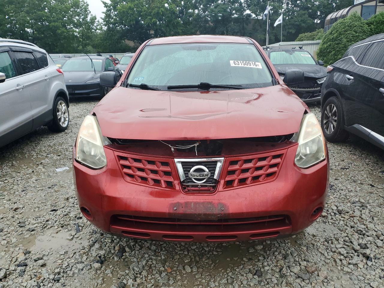 2010 Nissan Rogue S Красный vin: JN8AS5MV0AW127819