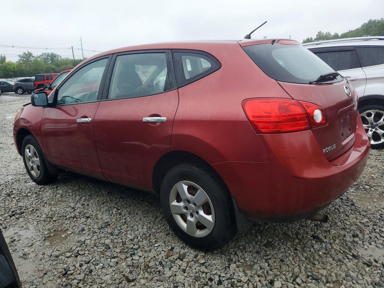 2010 Nissan Rogue S Красный vin: JN8AS5MV0AW127819