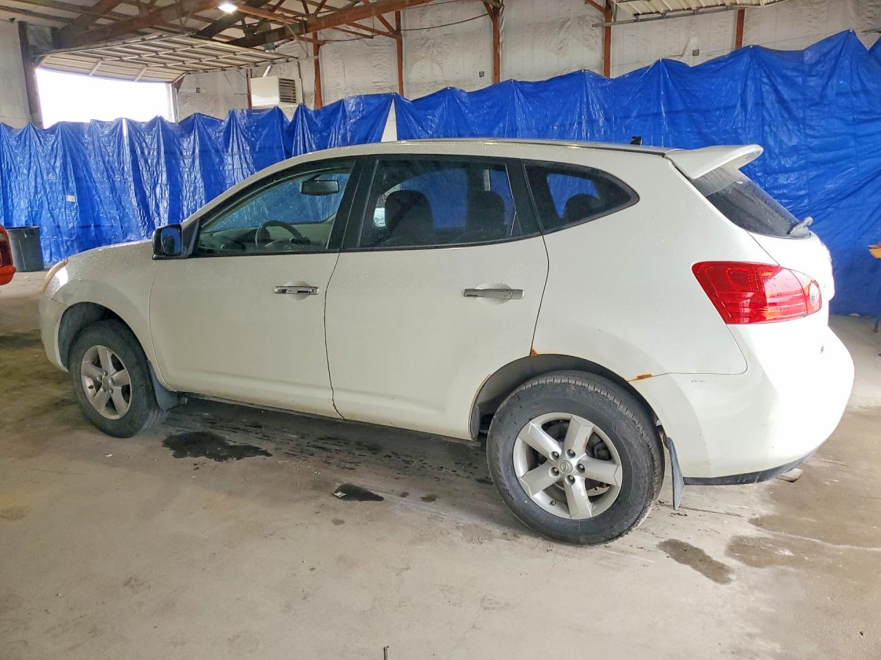 2010 Nissan Rogue S White vin: JN8AS5MV0AW141672
