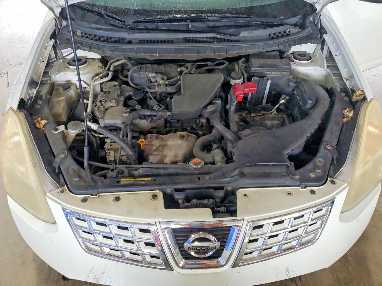 2010 Nissan Rogue S White vin: JN8AS5MV0AW141672