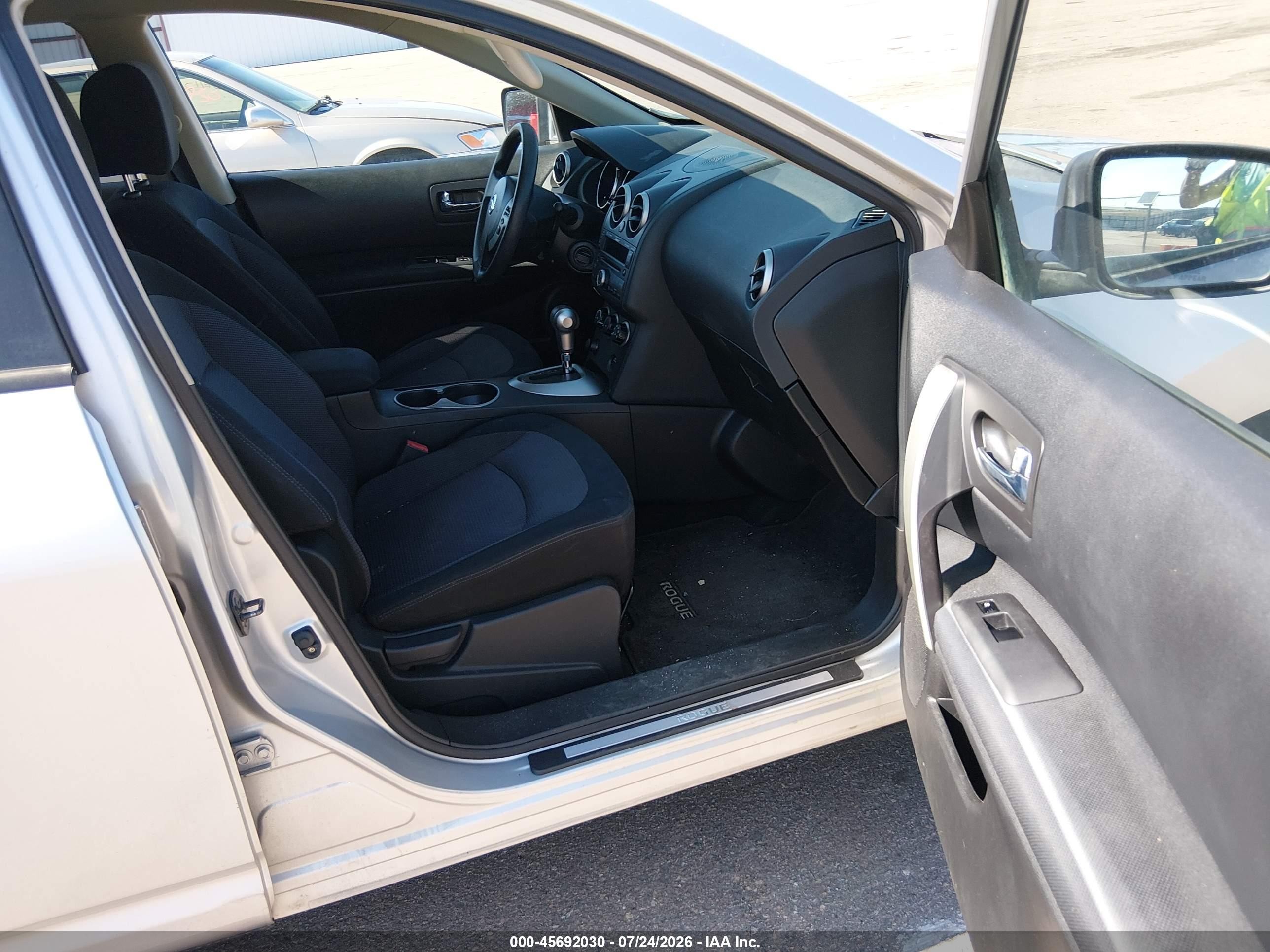 2010 Nissan Rogue Sl Silver vin: JN8AS5MV0AW604863