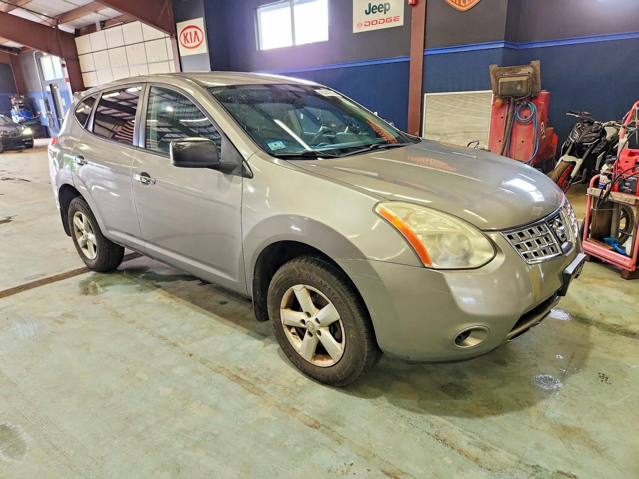 2010 Nissan Rogue S Gray vin: JN8AS5MV0AW609464