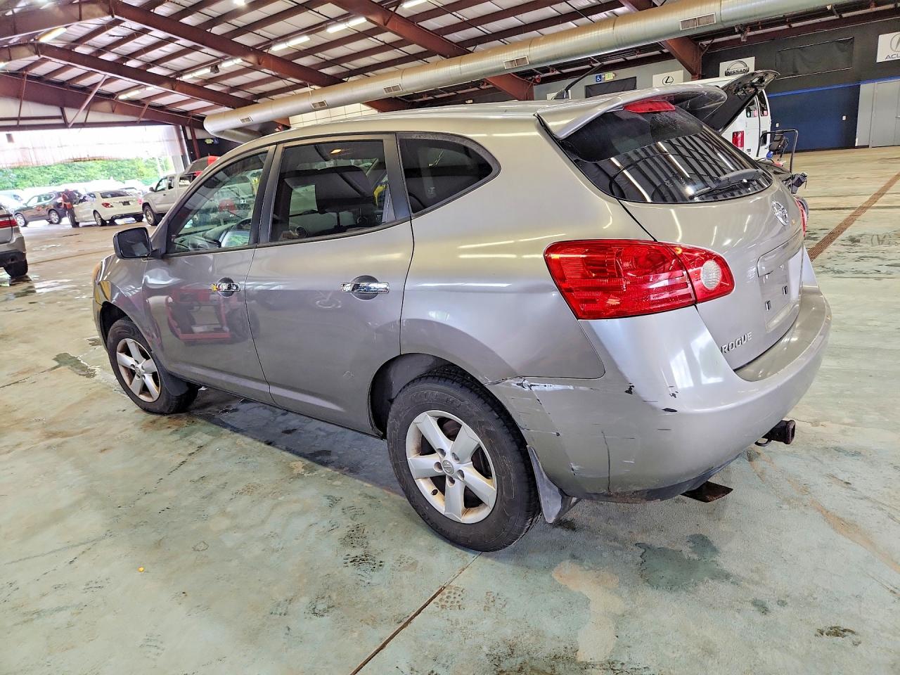 2010 Nissan Rogue S Gray vin: JN8AS5MV0AW609464