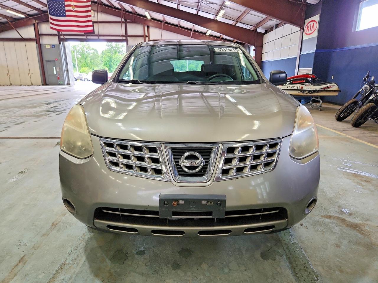 2010 Nissan Rogue S Gray vin: JN8AS5MV0AW609464