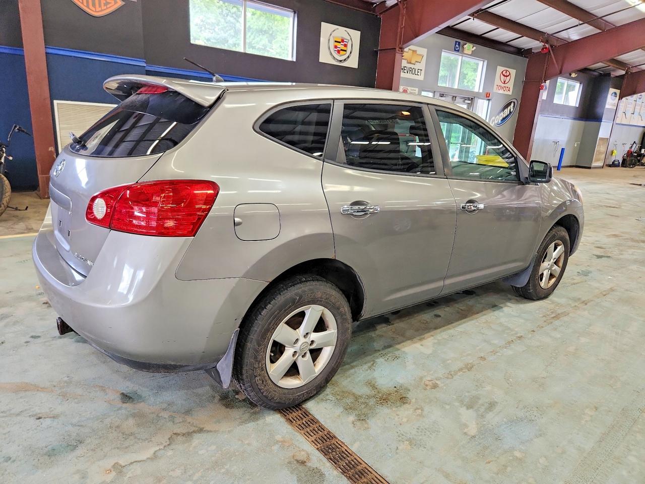 2010 Nissan Rogue S Gray vin: JN8AS5MV0AW609464