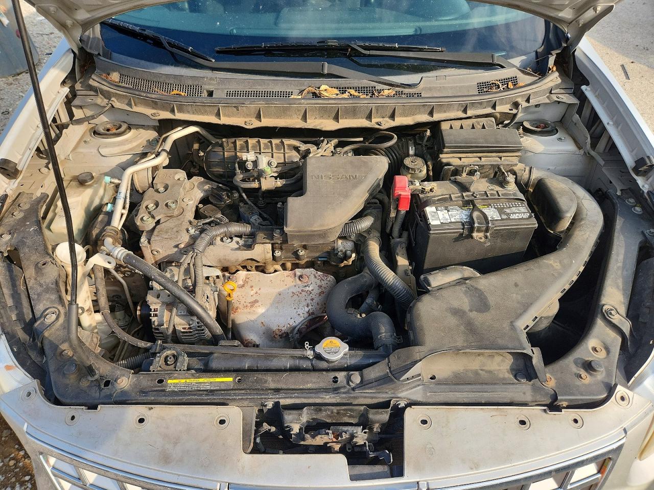 2010 Nissan Rogue S Silver vin: JN8AS5MV0AW610999