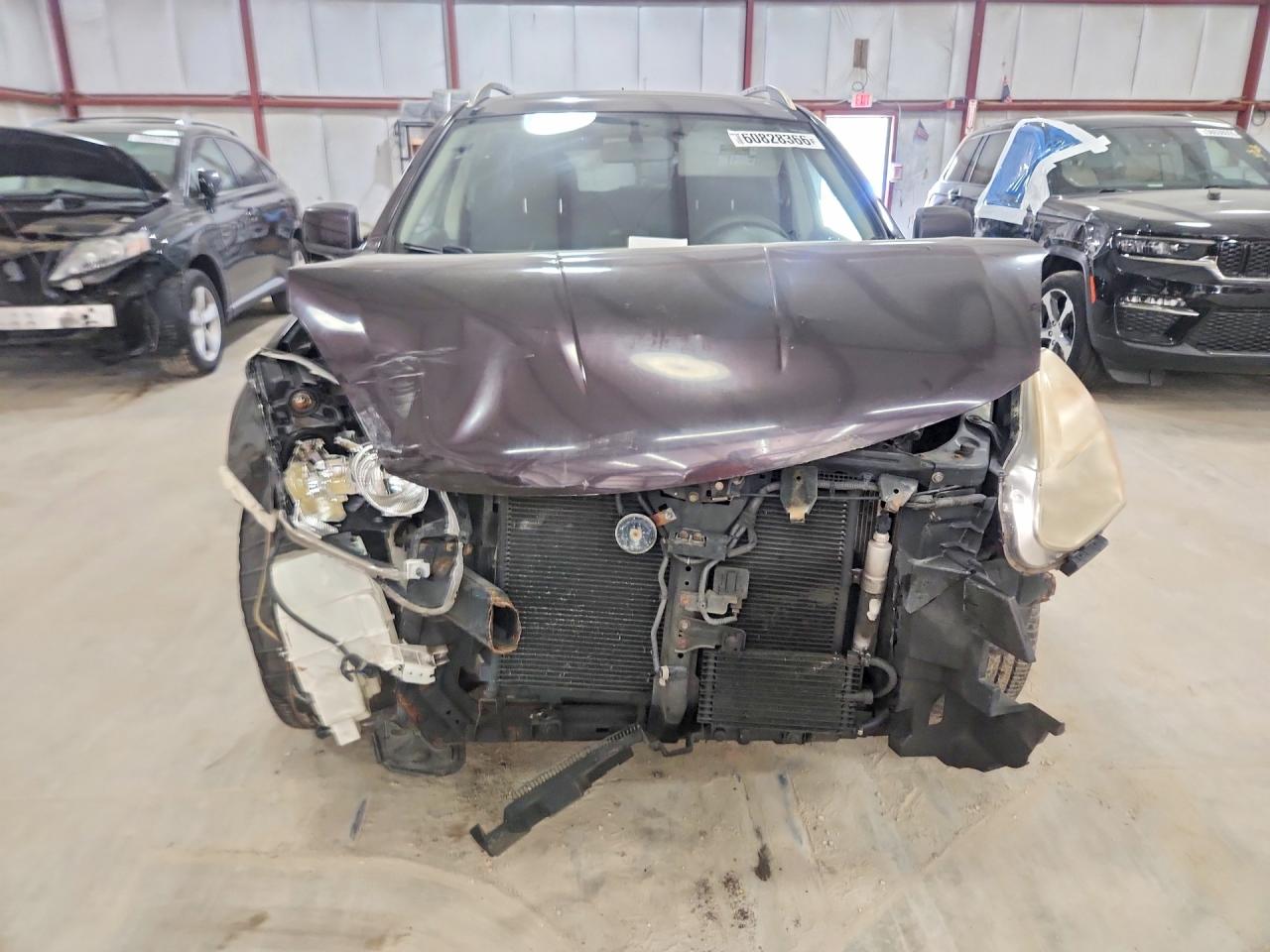 2011 Nissan Rogue S Темно-бордовый vin: JN8AS5MV0BW254331
