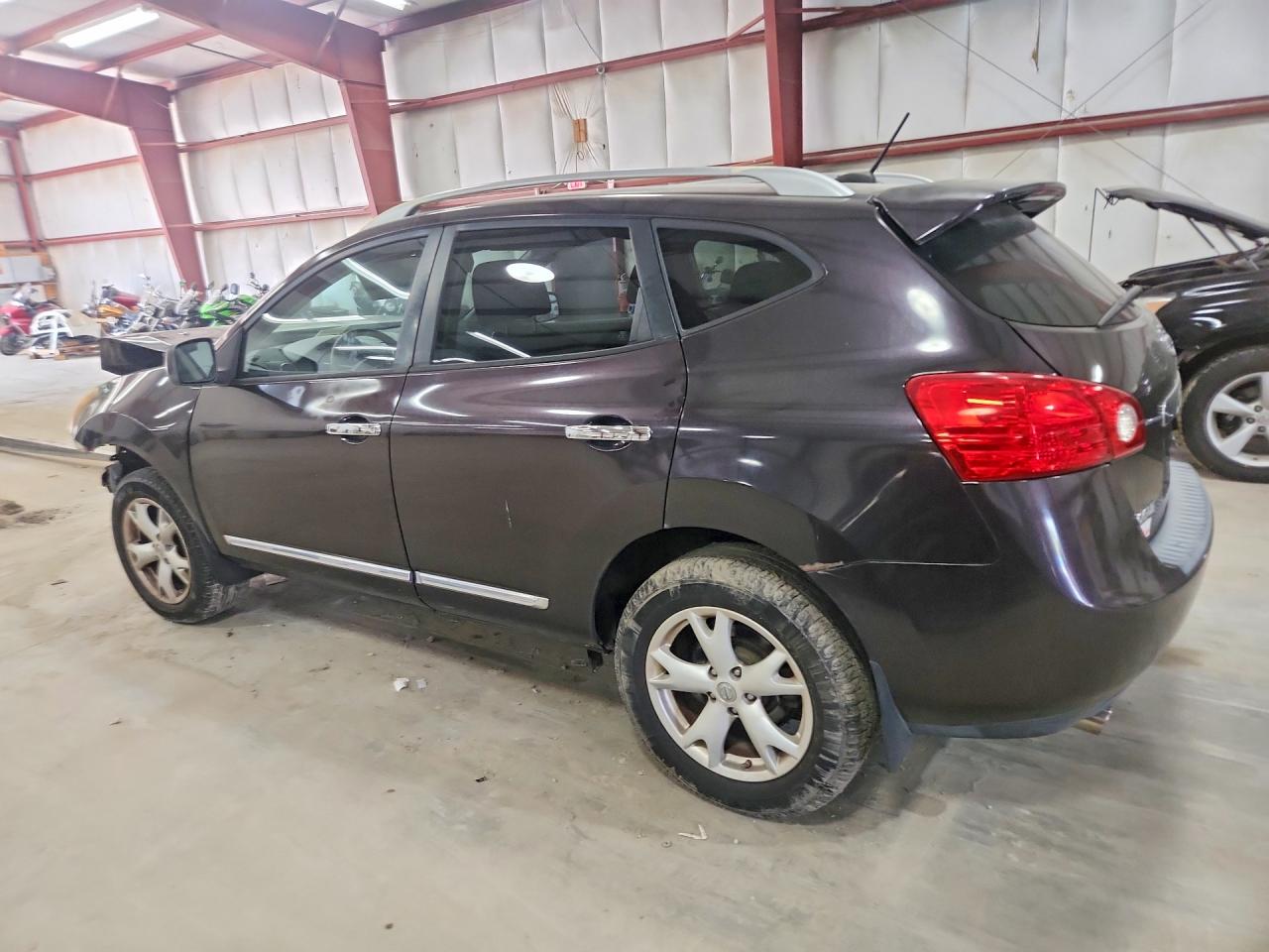 2011 Nissan Rogue S Темно-бордовый vin: JN8AS5MV0BW254331