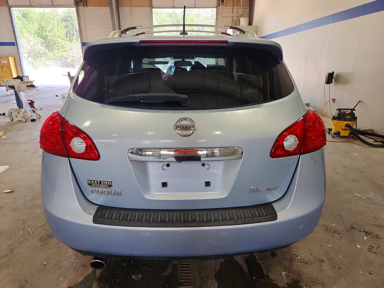 2011 Nissan Rogue S Blue vin: JN8AS5MV0BW255575
