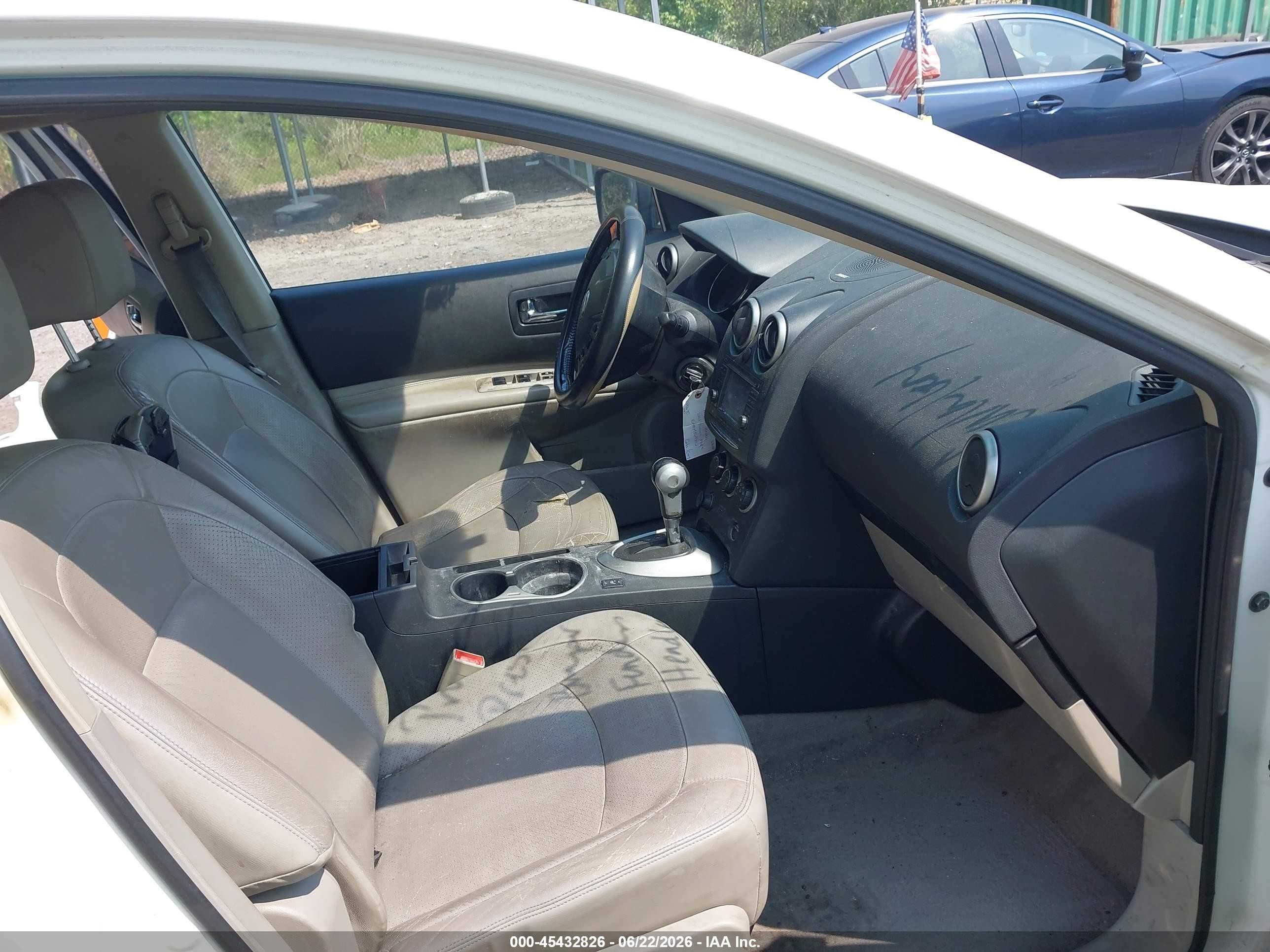 2011 Nissan Rogue Sv White vin: JN8AS5MV0BW259464