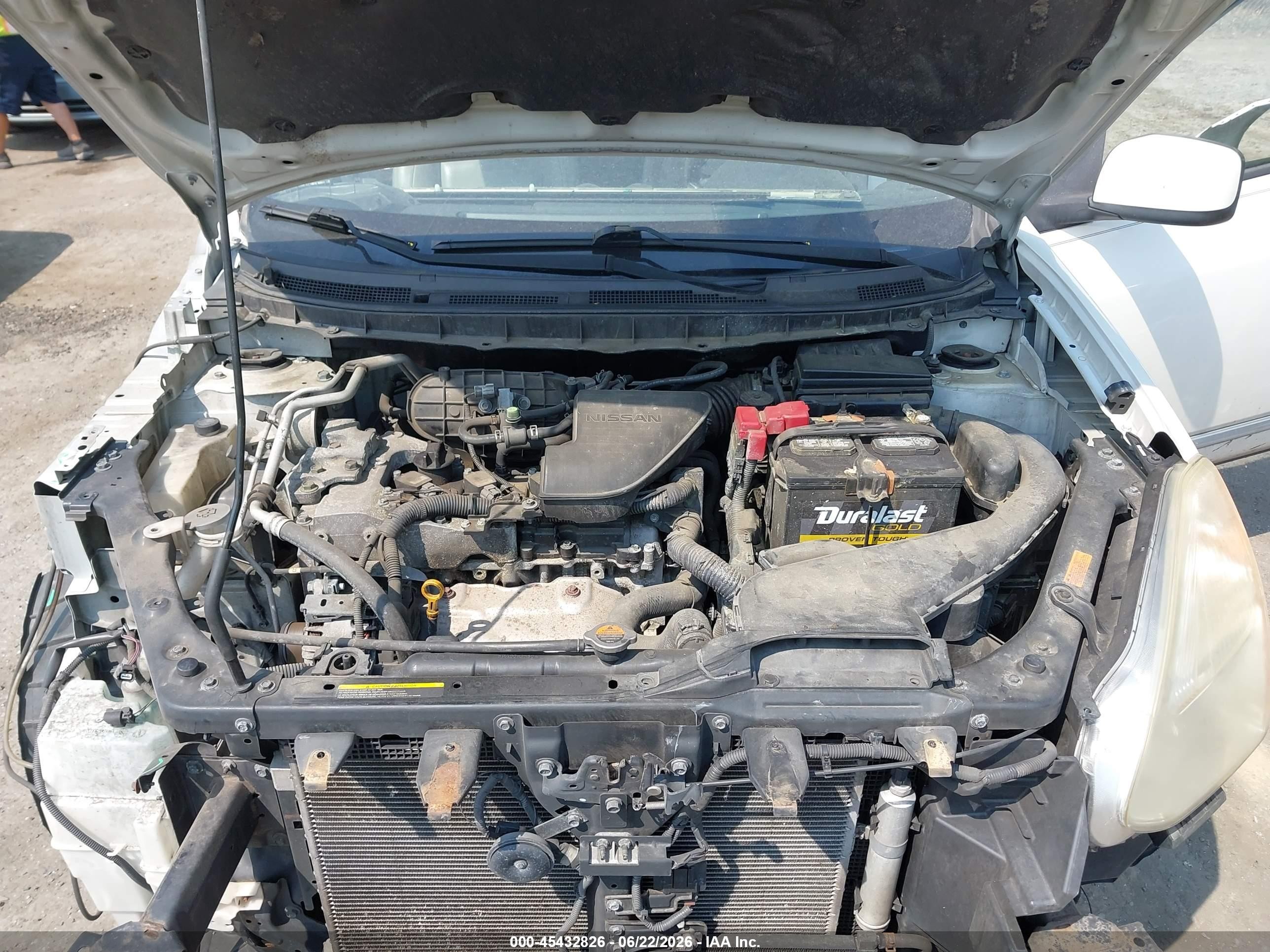2011 Nissan Rogue Sv White vin: JN8AS5MV0BW259464