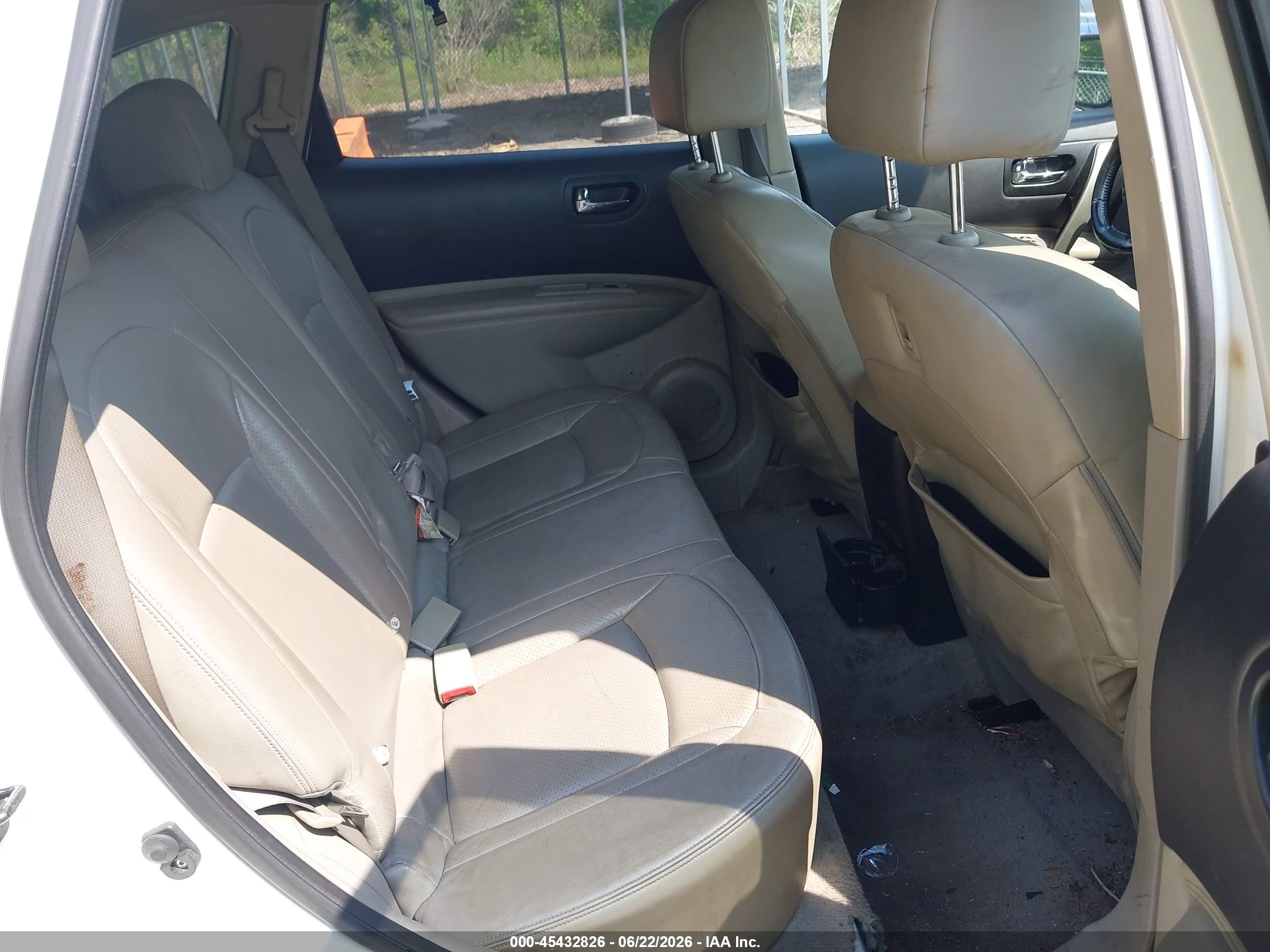 2011 Nissan Rogue Sv White vin: JN8AS5MV0BW259464