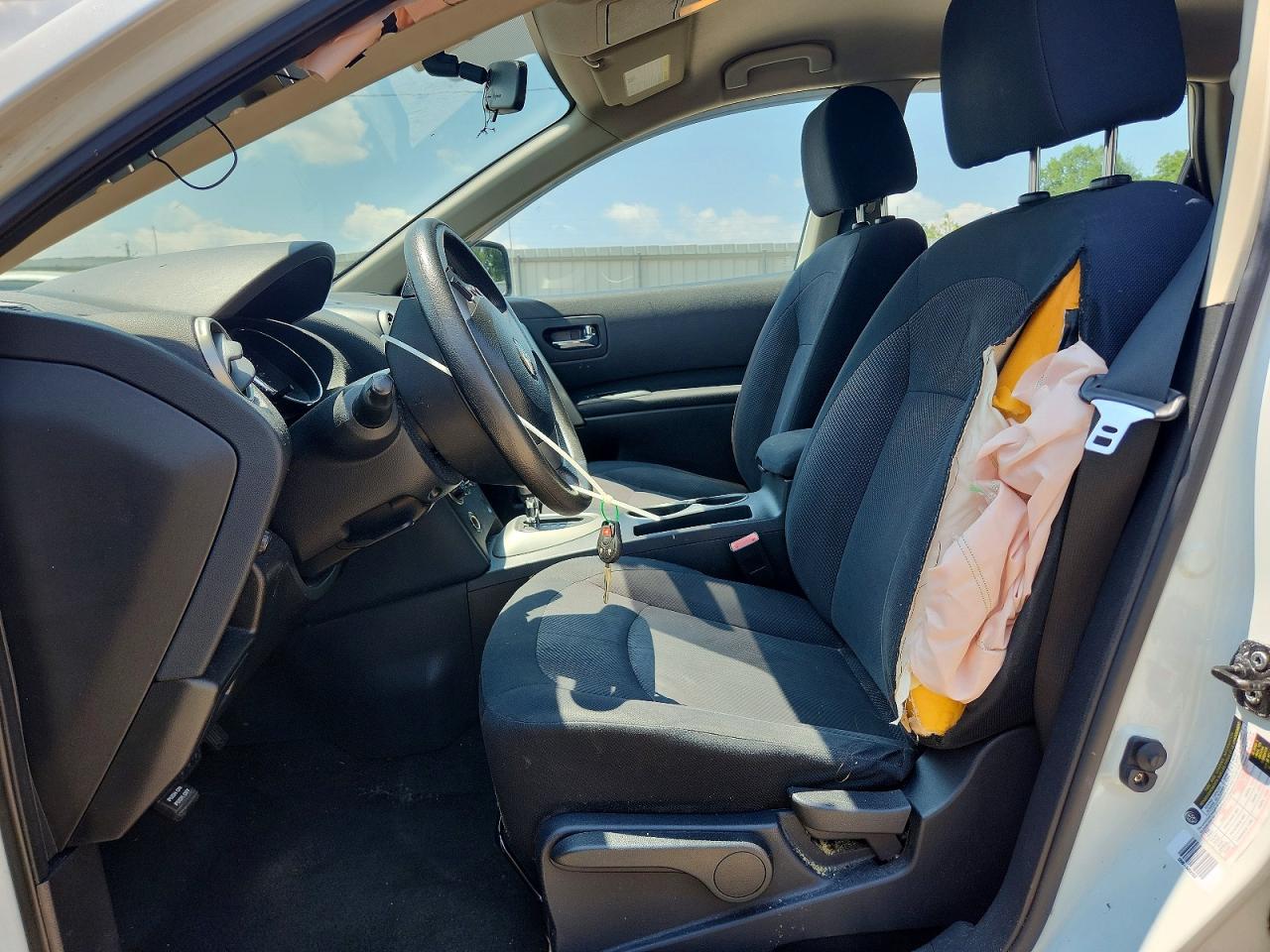 2011 Nissan Rogue S Белый vin: JN8AS5MV0BW260176