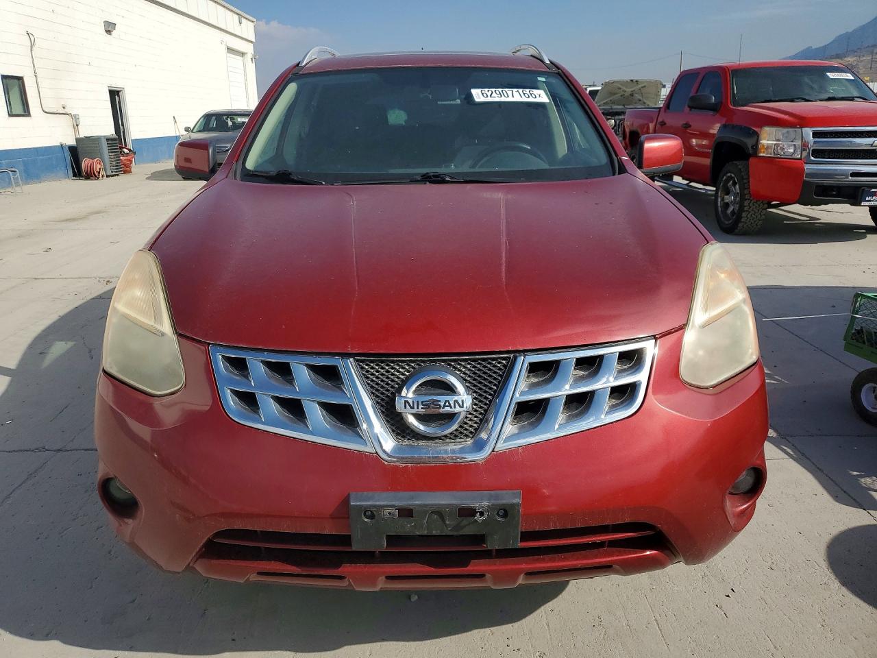 2011 Nissan Rogue S Burgundy vin: JN8AS5MV0BW260713