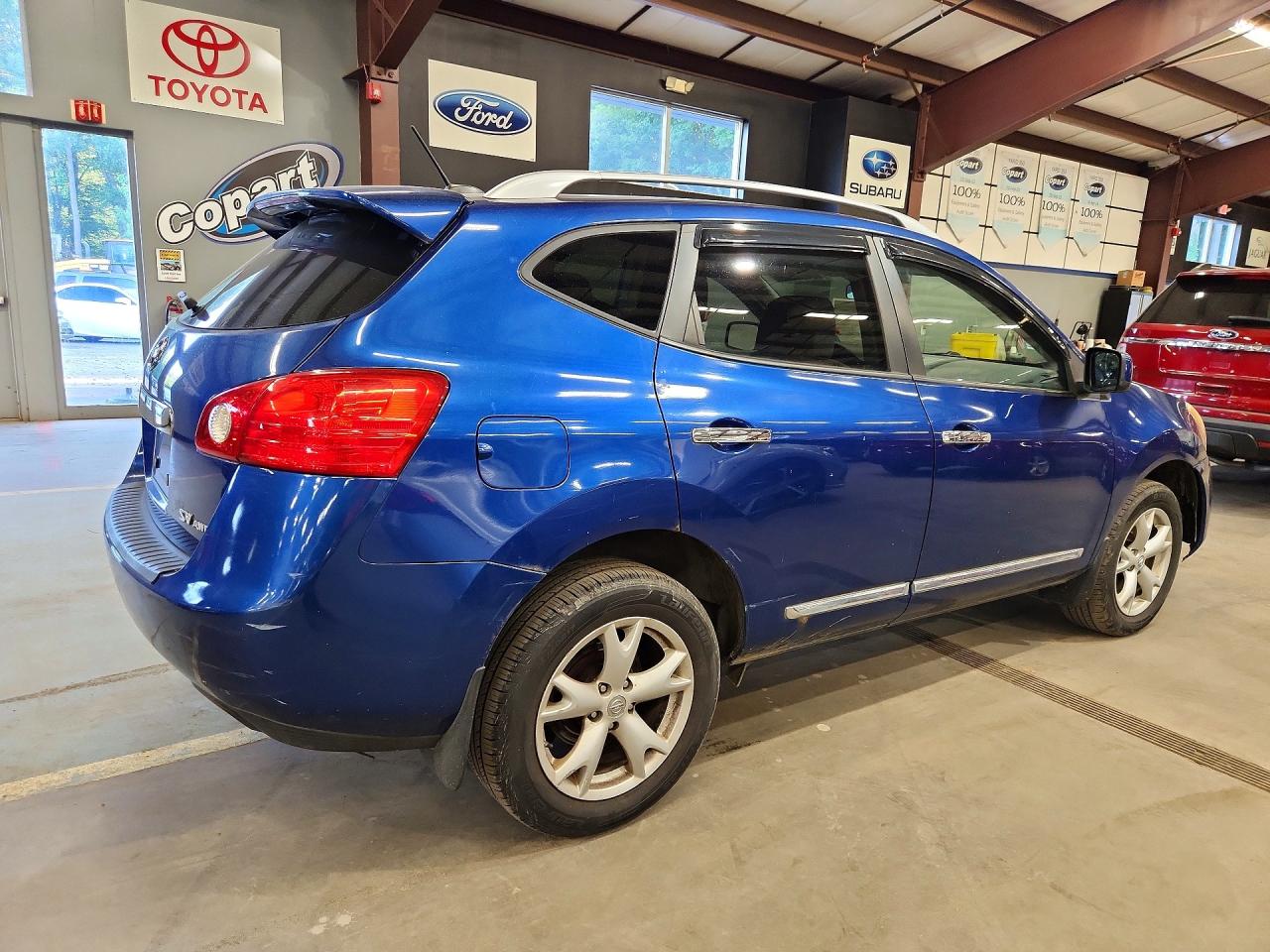 2011 Nissan Rogue S Blue vin: JN8AS5MV0BW262123