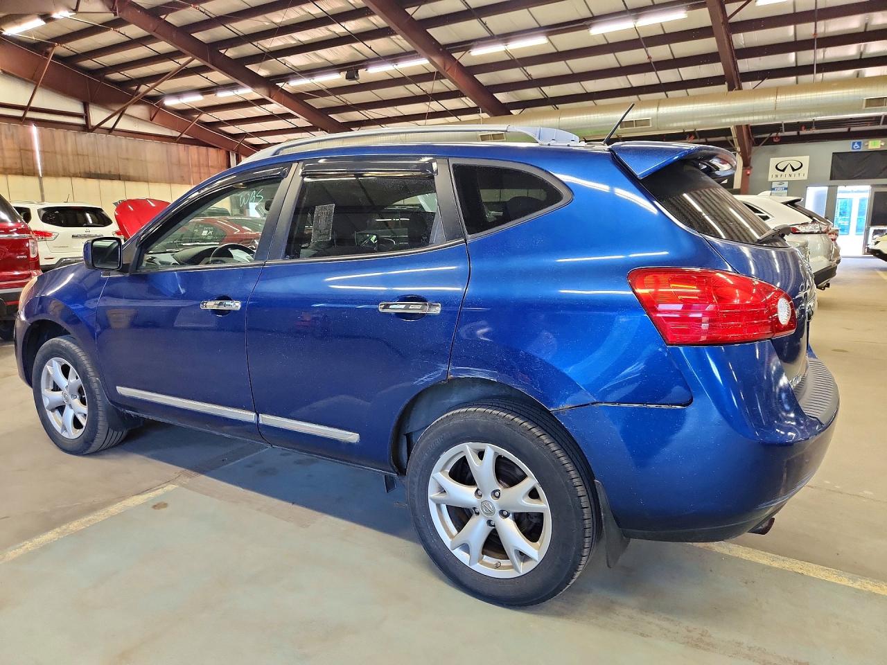 2011 Nissan Rogue S Blue vin: JN8AS5MV0BW262123