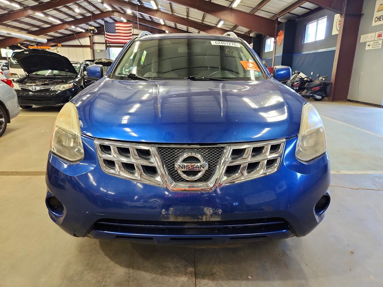 2011 Nissan Rogue S Blue vin: JN8AS5MV0BW262123
