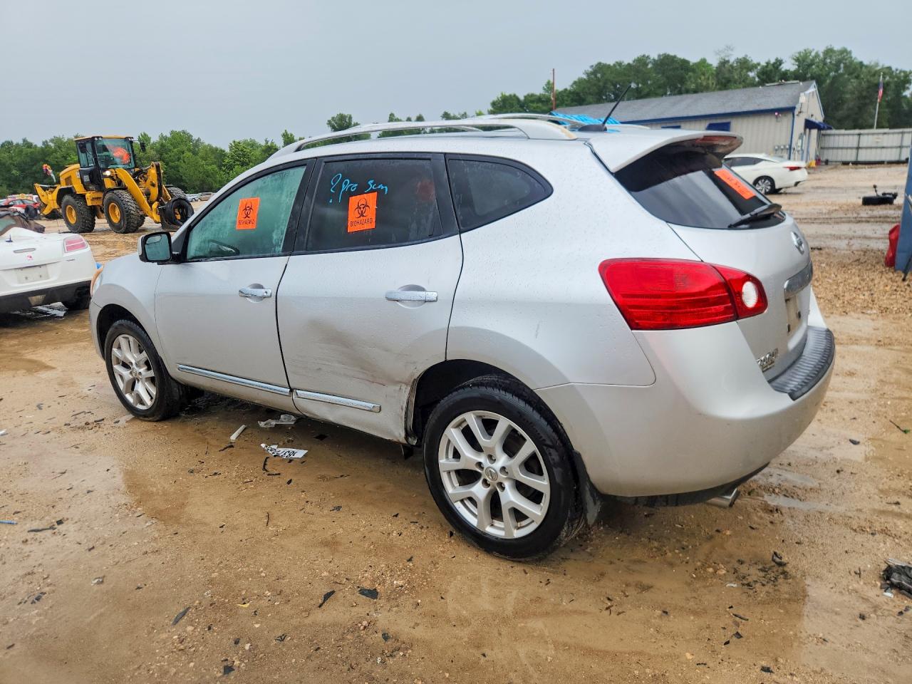 2011 Nissan Rogue S Серебряный vin: JN8AS5MV0BW262137