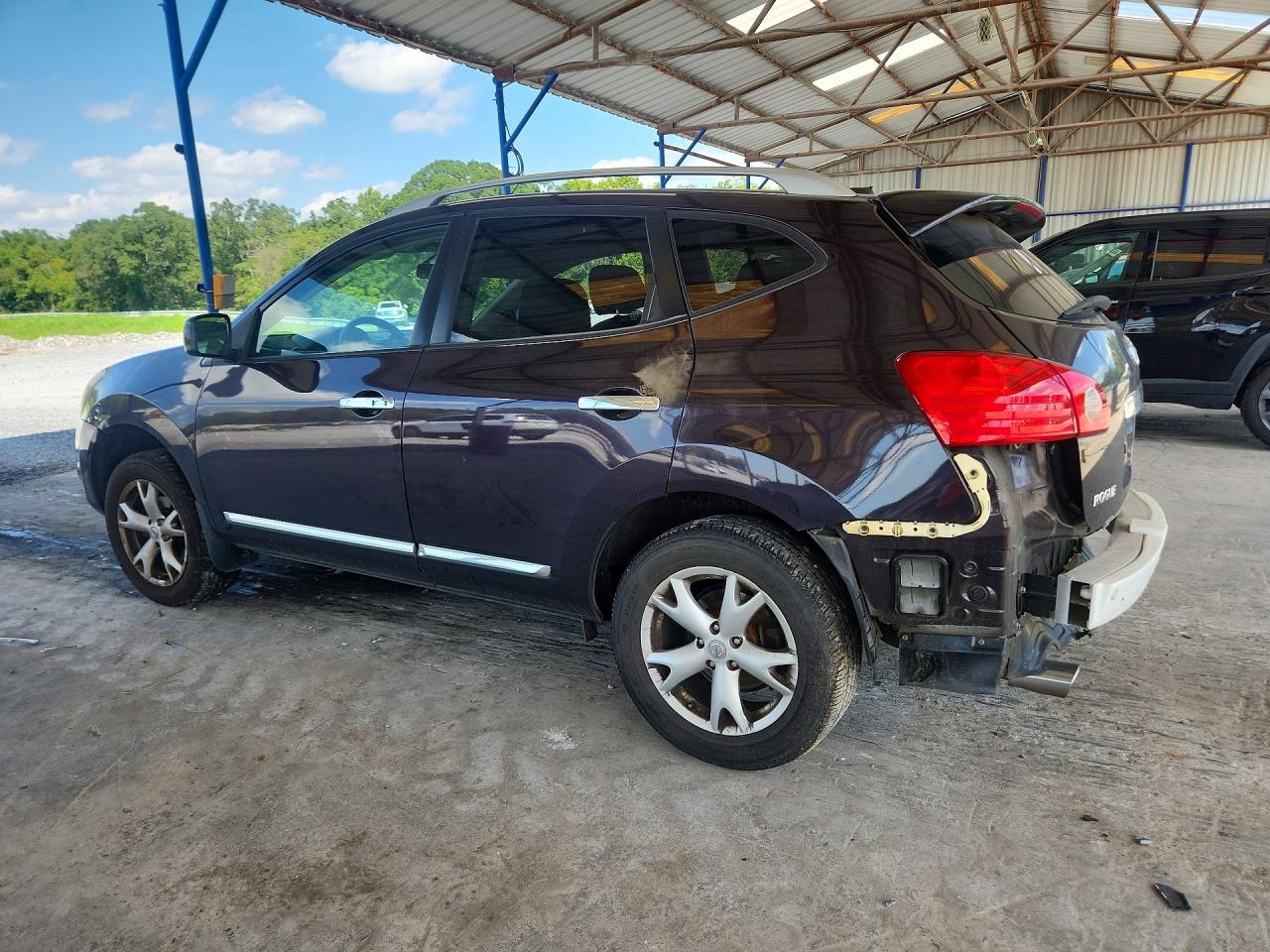 2011 Nissan Rogue S Purple vin: JN8AS5MV0BW276166
