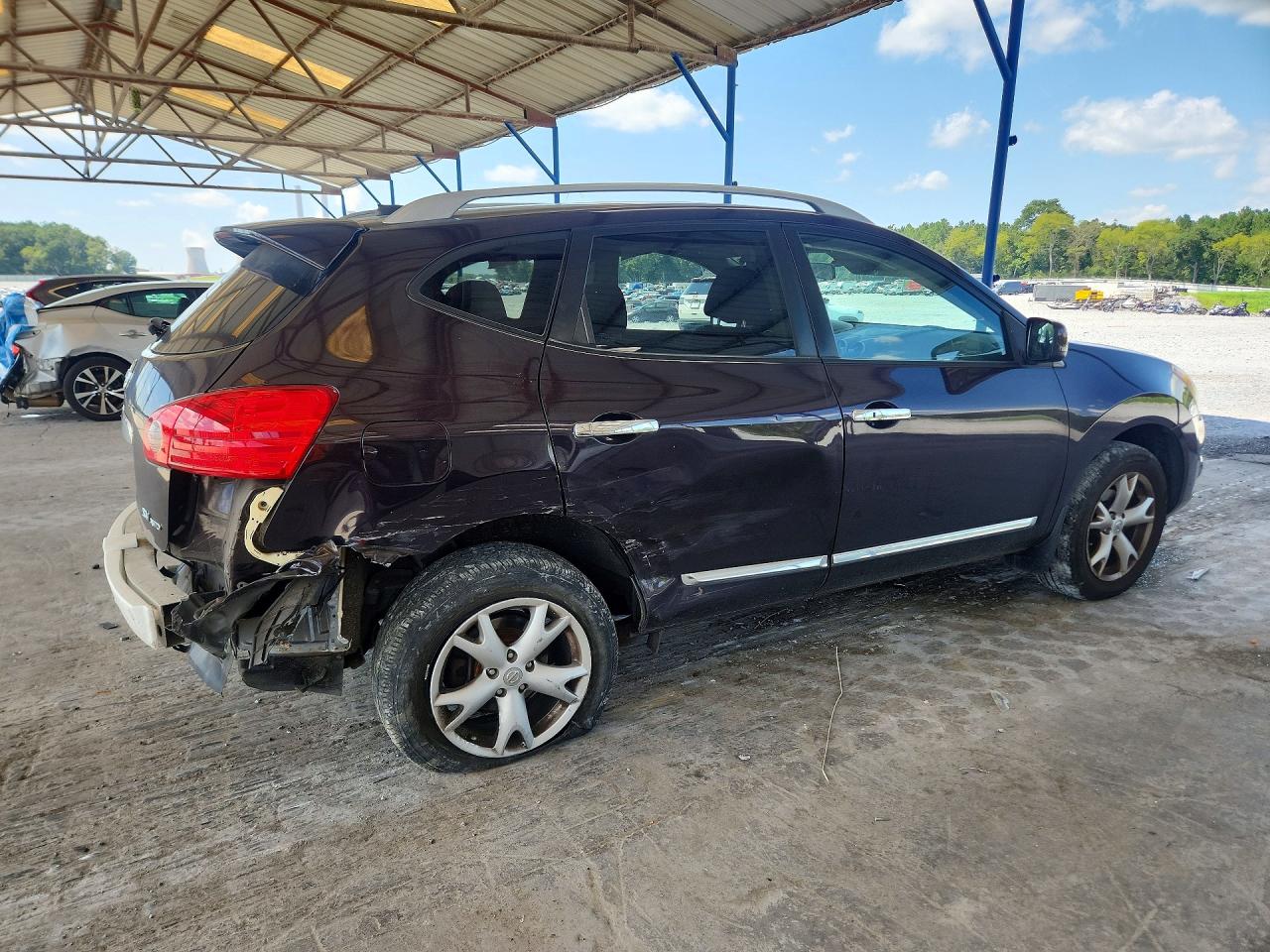 2011 Nissan Rogue S Purple vin: JN8AS5MV0BW276166