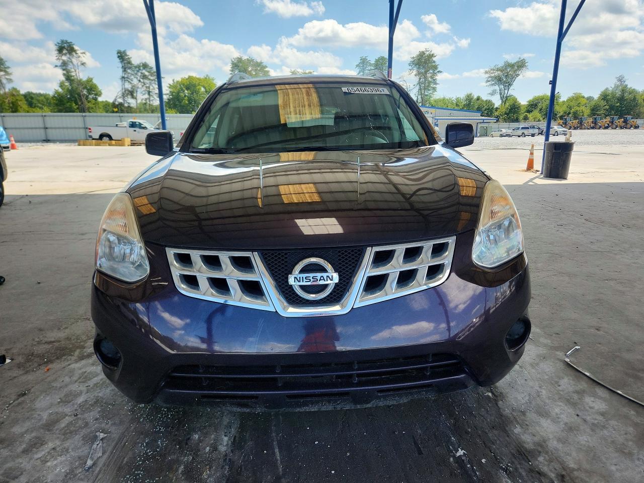 2011 Nissan Rogue S Purple vin: JN8AS5MV0BW276166
