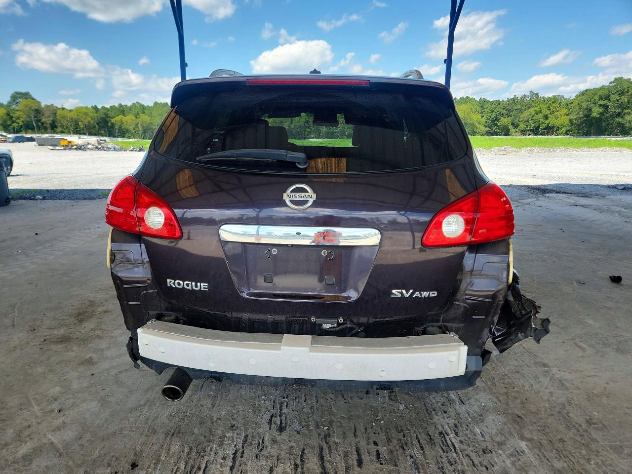 2011 Nissan Rogue S Purple vin: JN8AS5MV0BW276166