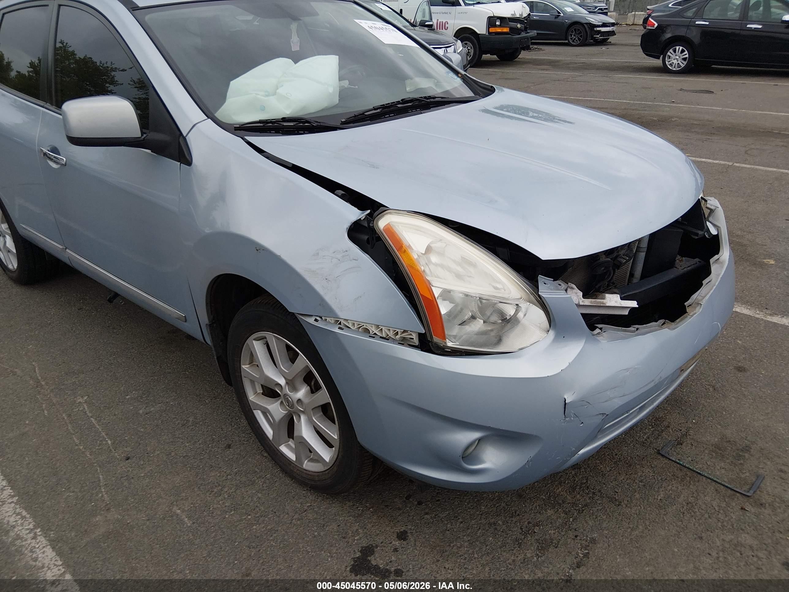 2011 Nissan Rogue Sv Blue vin: JN8AS5MV0BW279200
