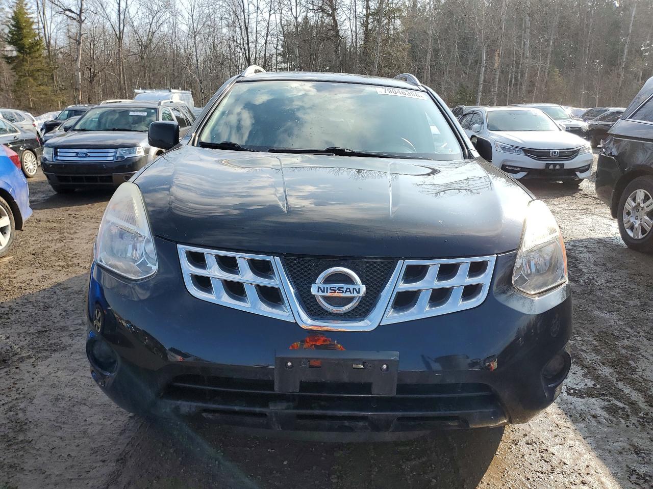 2011 Nissan Rogue S Black vin: JN8AS5MV0BW282470