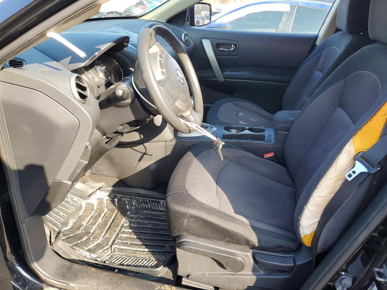2011 Nissan Rogue S Black vin: JN8AS5MV0BW282470