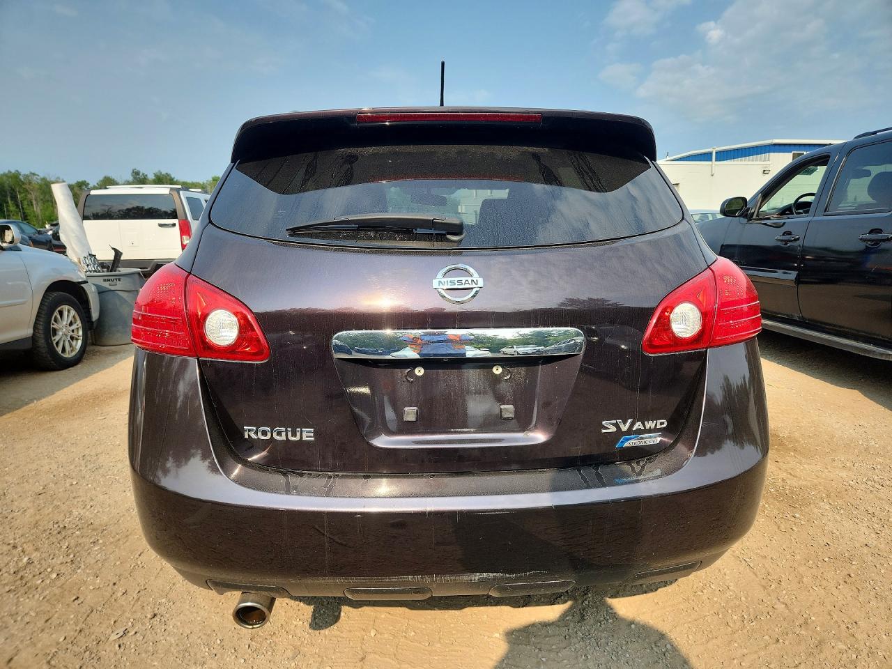 2011 Nissan Rogue S Бордовый vin: JN8AS5MV0BW286700