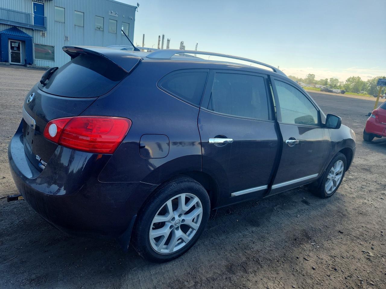 2011 Nissan Rogue S Burgundy vin: JN8AS5MV0BW294912