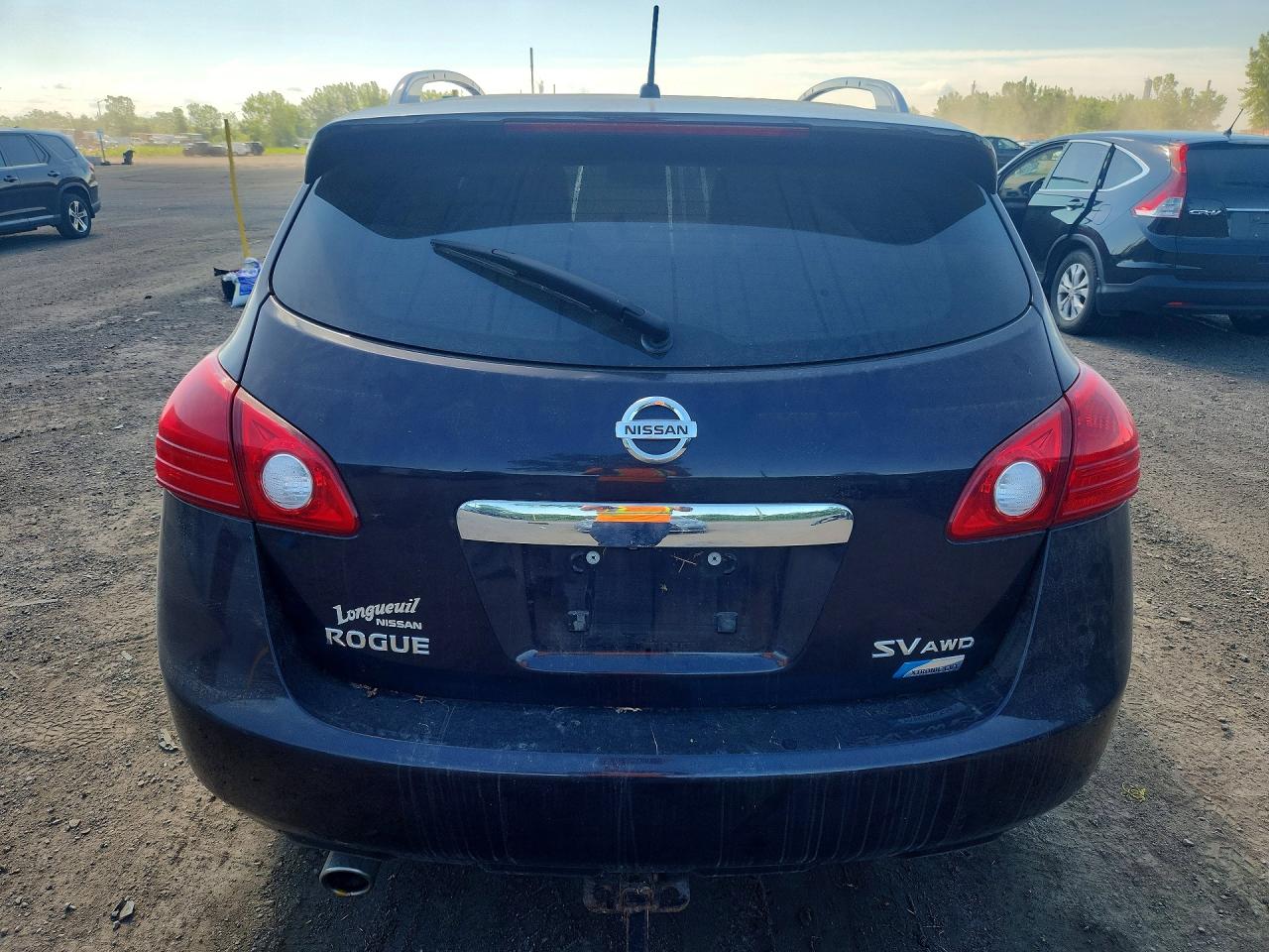 2011 Nissan Rogue S Burgundy vin: JN8AS5MV0BW294912
