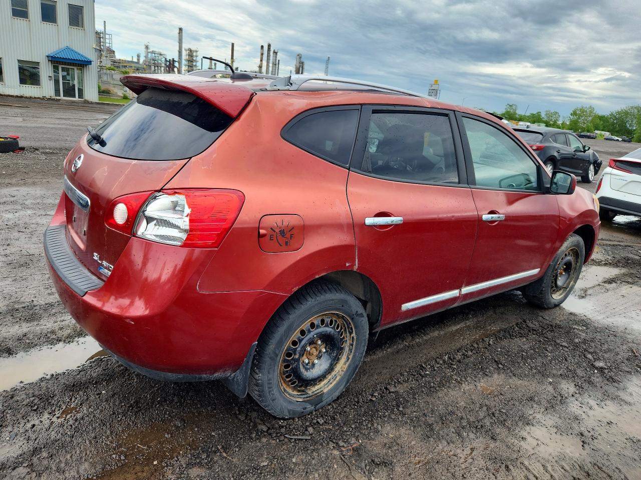 2011 Nissan Rogue S Burgundy vin: JN8AS5MV0BW296837