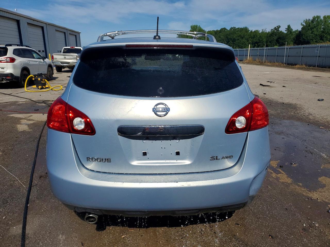 2011 Nissan Rogue S Синий vin: JN8AS5MV0BW298264