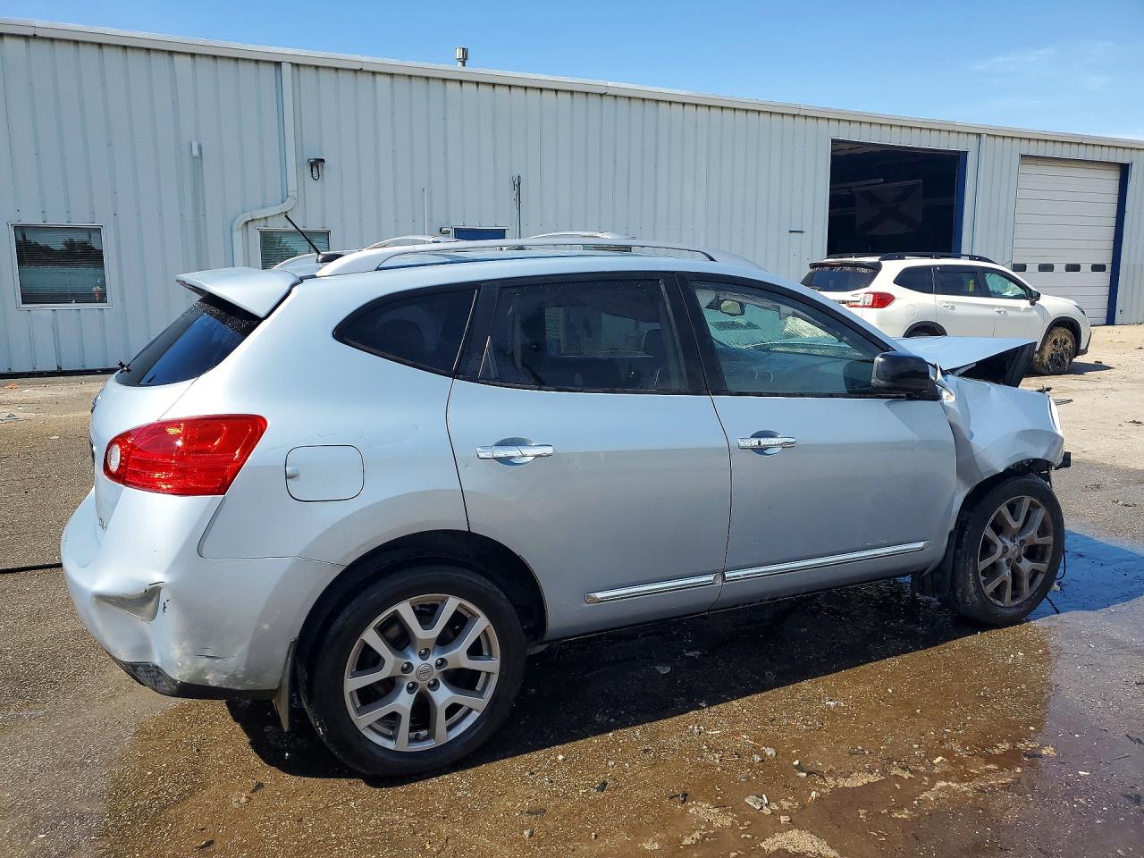 2011 Nissan Rogue S Синий vin: JN8AS5MV0BW298264
