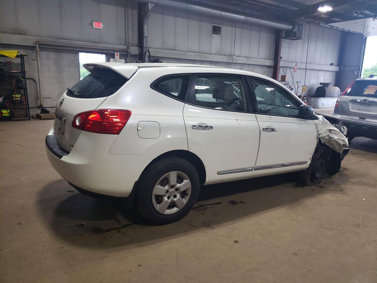 2011 Nissan Rogue S/sv/krom White vin: JN8AS5MV0BW300417