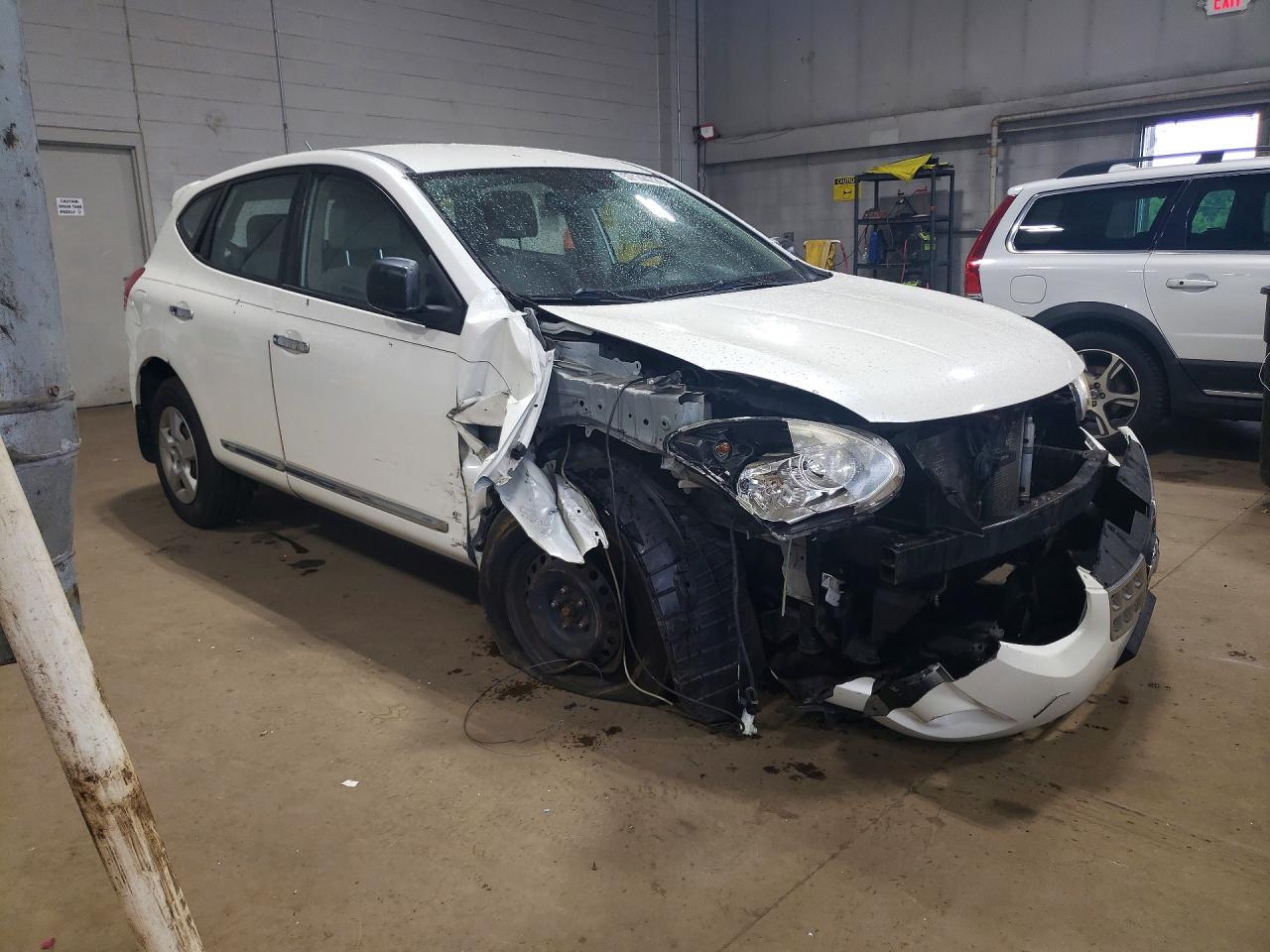 2011 Nissan Rogue S/sv/krom White vin: JN8AS5MV0BW300417