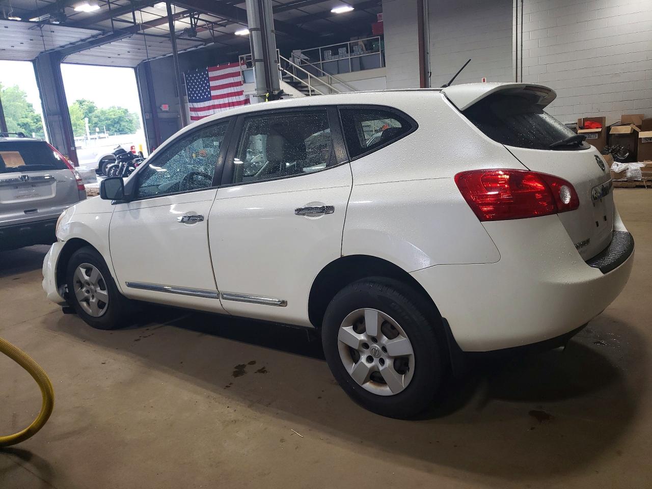 2011 Nissan Rogue S/sv/krom White vin: JN8AS5MV0BW300417