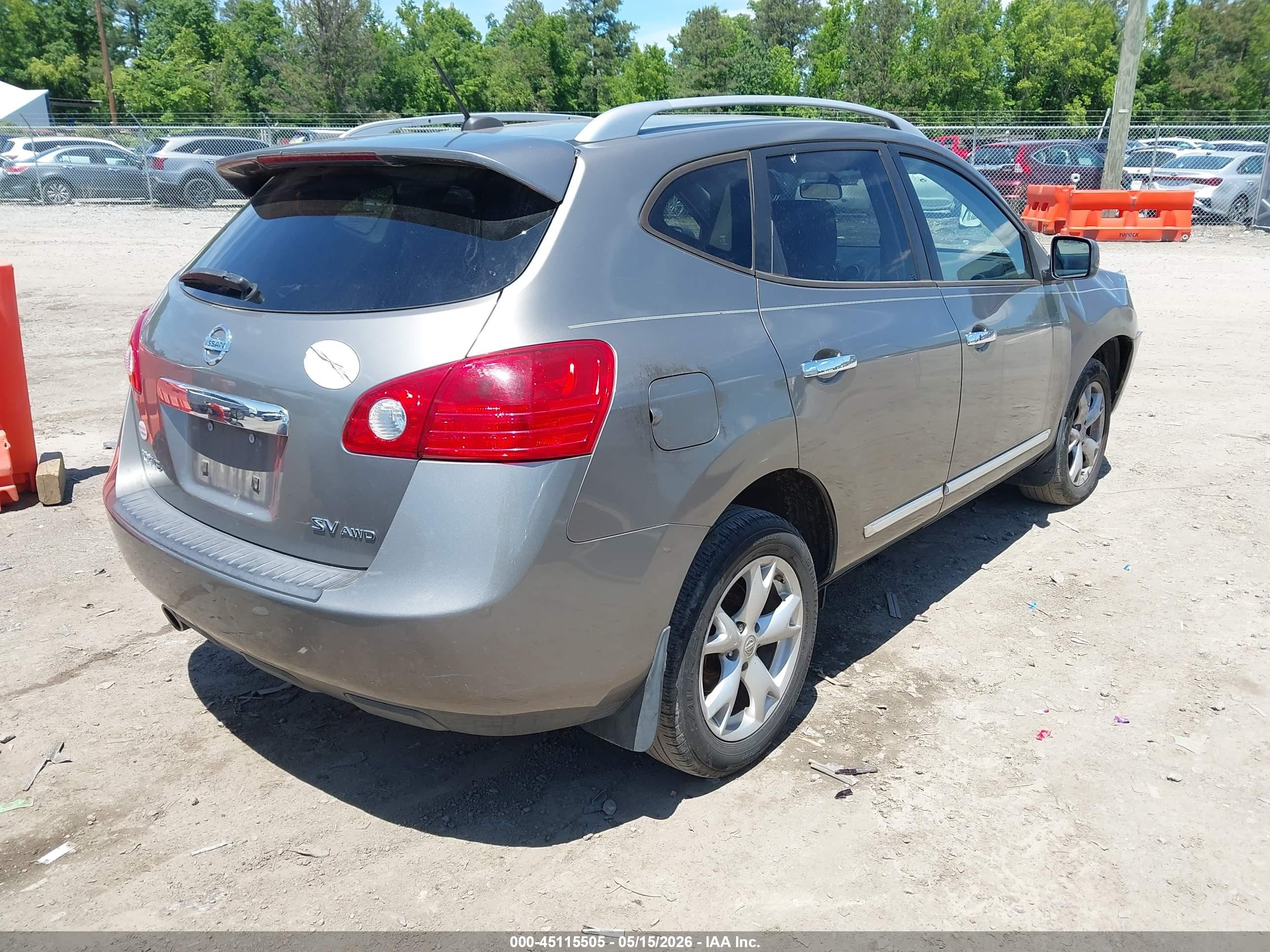 2011 Nissan Rogue Sv Brown vin: JN8AS5MV0BW302913