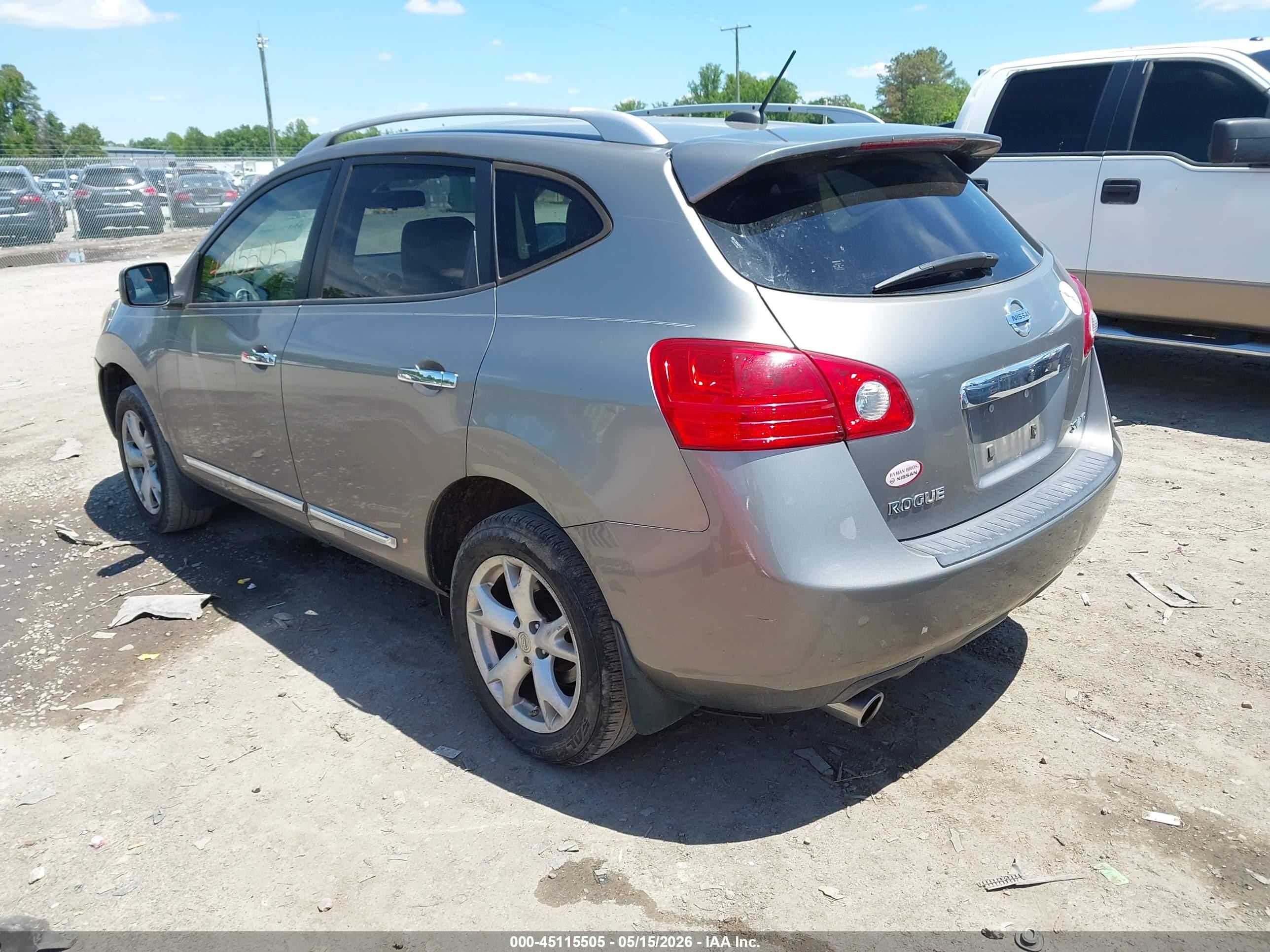 2011 Nissan Rogue Sv Brown vin: JN8AS5MV0BW302913