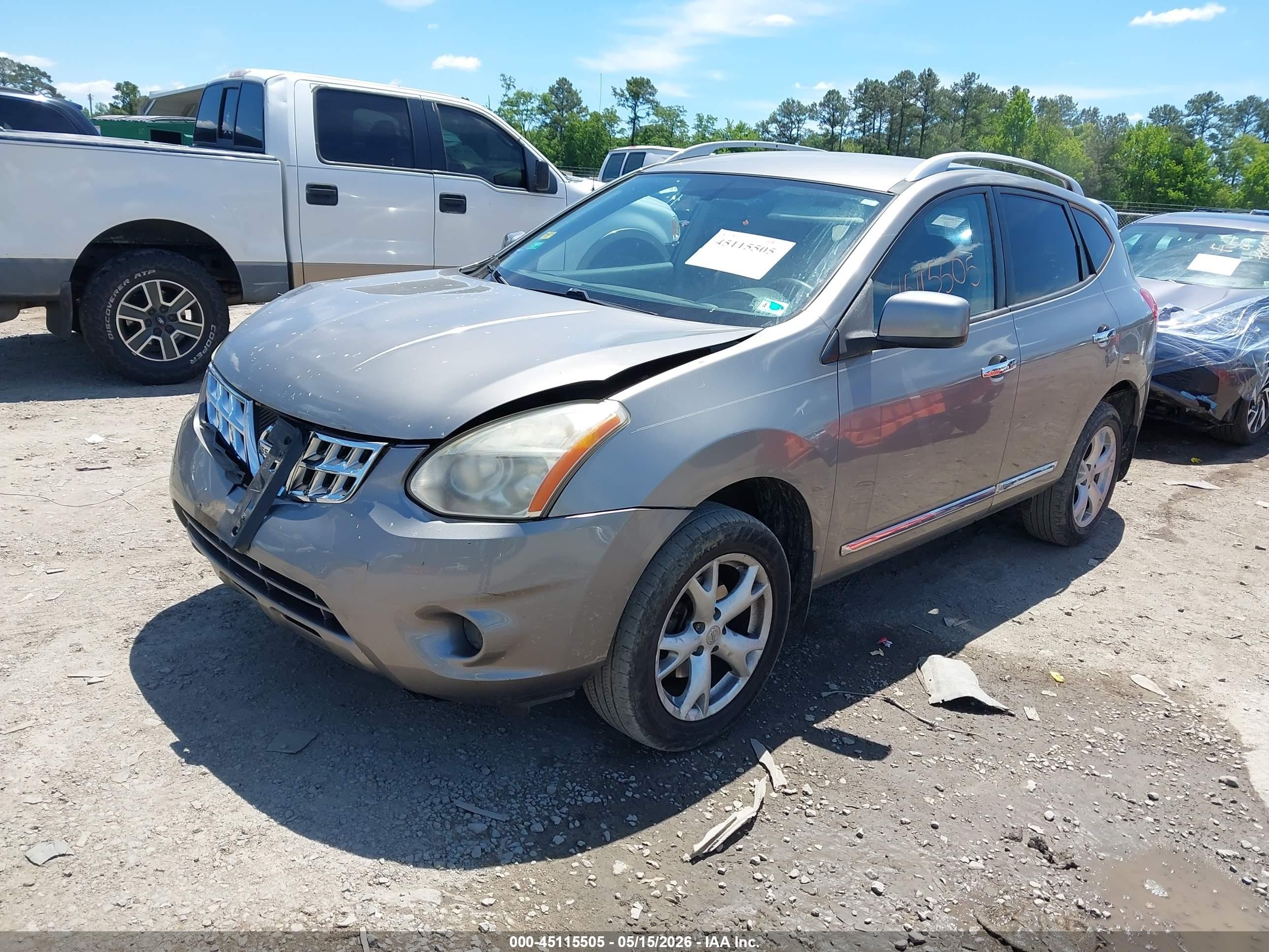 2011 Nissan Rogue Sv Brown vin: JN8AS5MV0BW302913